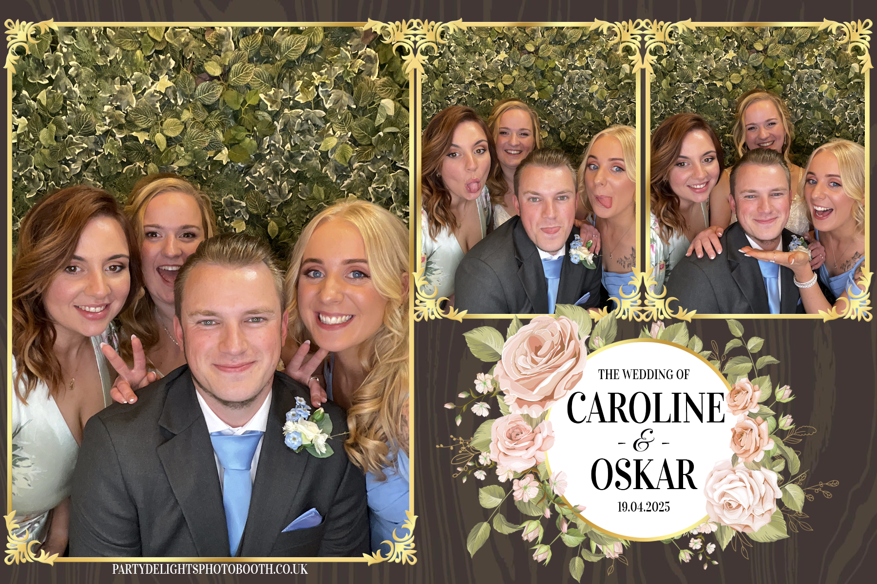 Caroline & Oskar's Wedding | View more photos from the event at gallery.partydelightsphotobooth.co.uk/u/PartyDelightsPhotoBooth/Caroline-Oskars-Wedding