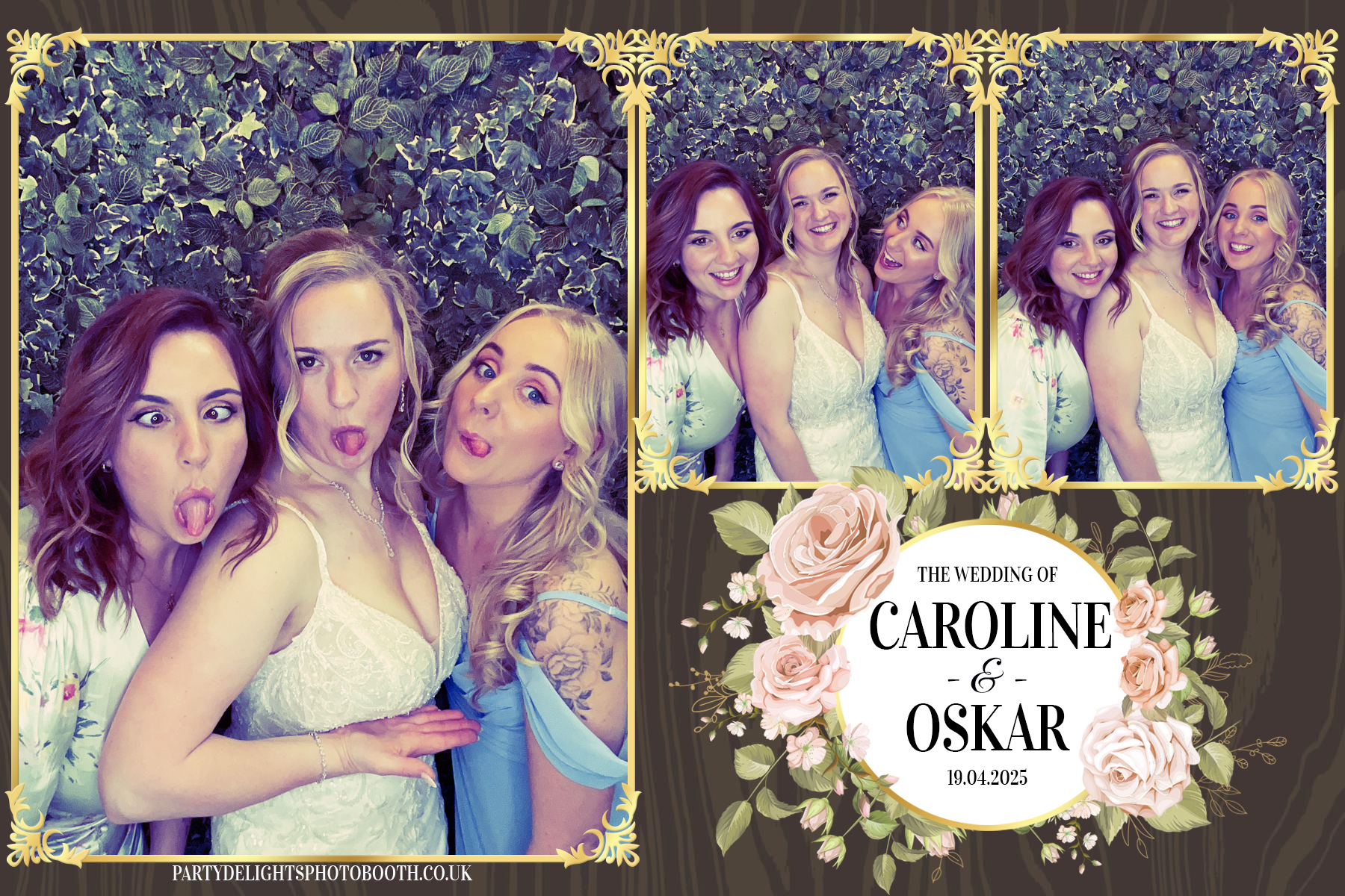 Caroline & Oskar's Wedding | View more photos from the event at gallery.partydelightsphotobooth.co.uk/u/PartyDelightsPhotoBooth/Caroline-Oskars-Wedding
