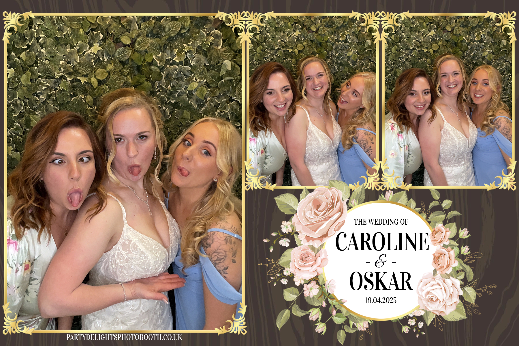 Caroline & Oskar's Wedding | View more photos from the event at gallery.partydelightsphotobooth.co.uk/u/PartyDelightsPhotoBooth/Caroline-Oskars-Wedding