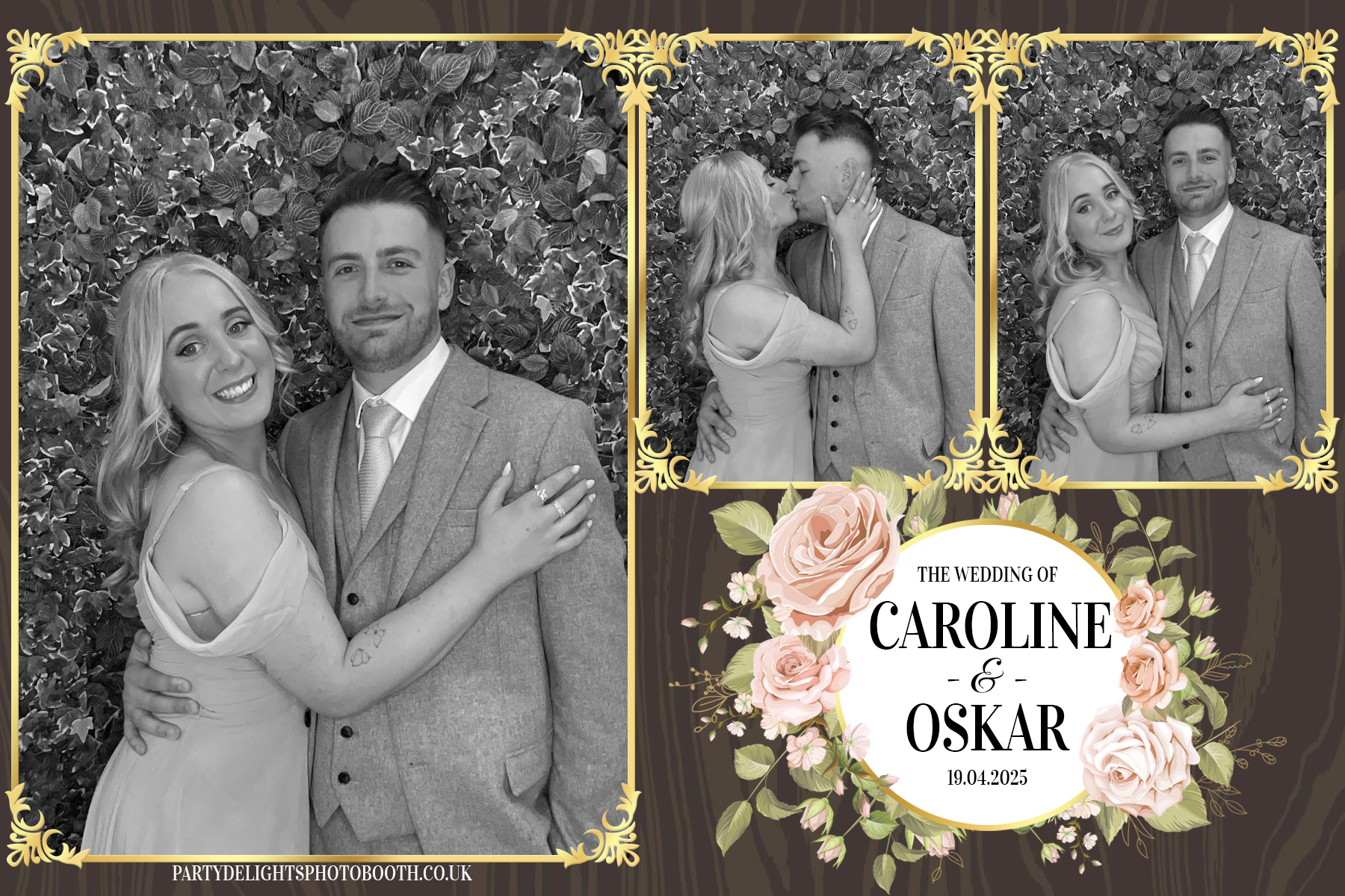 Caroline & Oskar's Wedding | View more photos from the event at gallery.partydelightsphotobooth.co.uk/u/PartyDelightsPhotoBooth/Caroline-Oskars-Wedding
