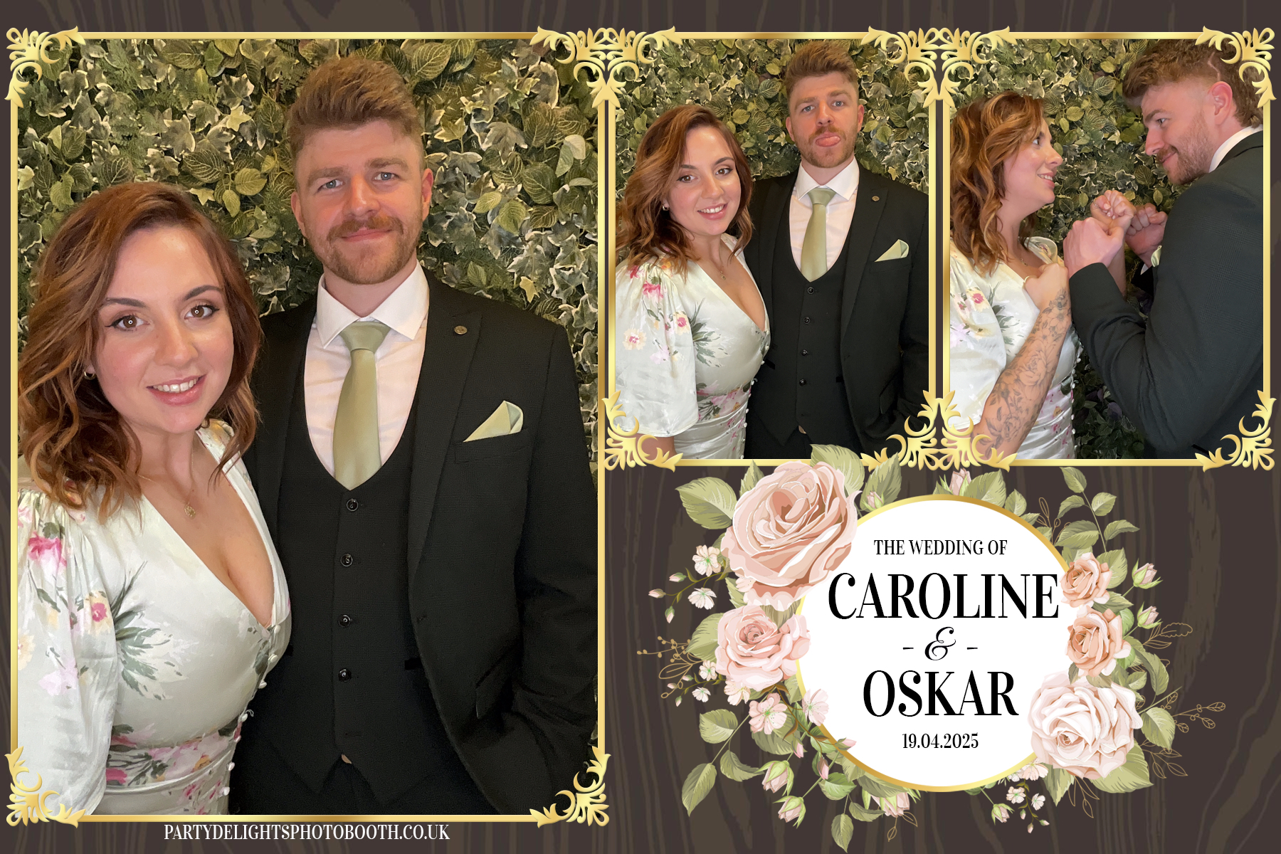 Caroline & Oskar's Wedding | View more photos from the event at gallery.partydelightsphotobooth.co.uk/u/PartyDelightsPhotoBooth/Caroline-Oskars-Wedding