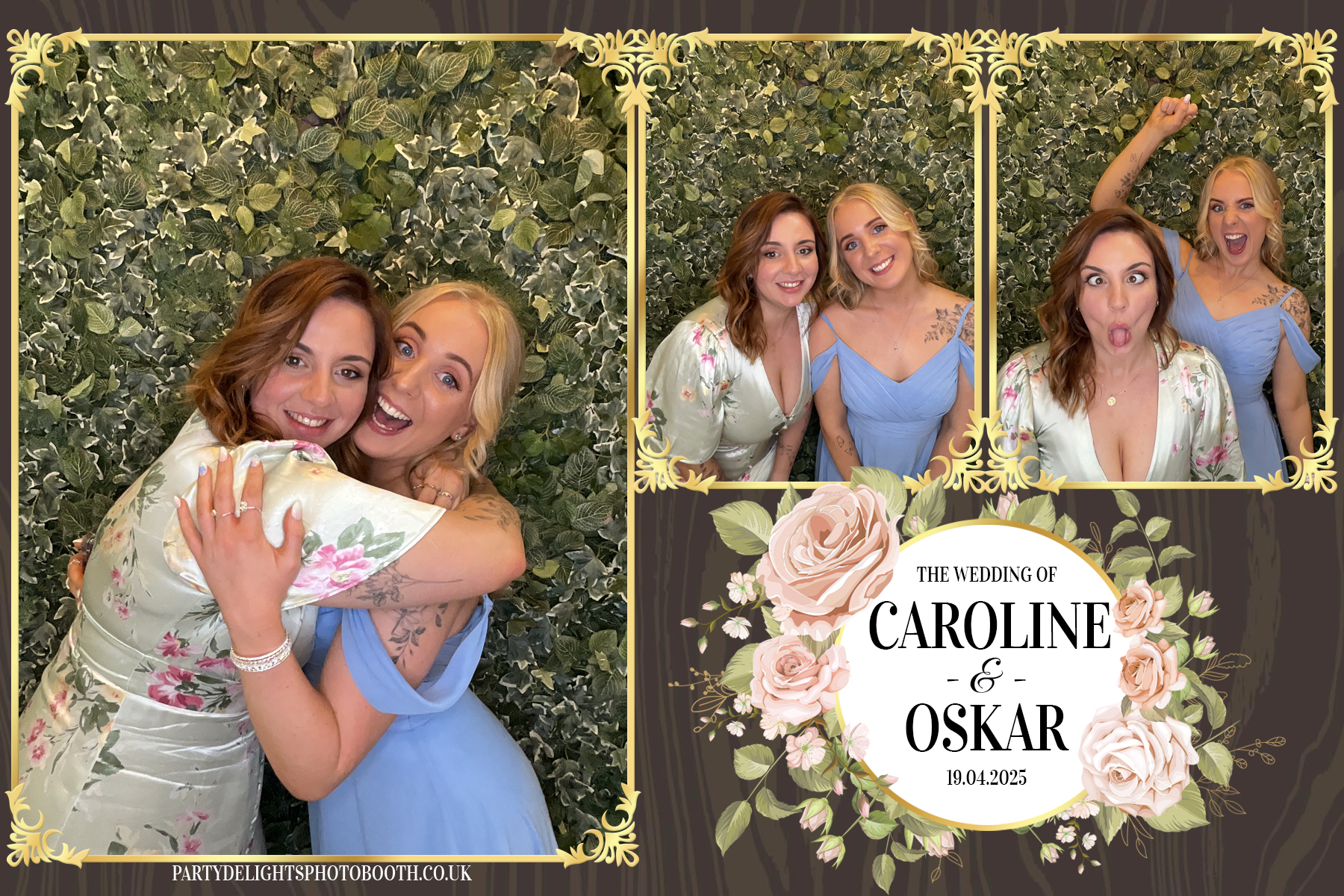 Caroline & Oskar's Wedding | View more photos from the event at gallery.partydelightsphotobooth.co.uk/u/PartyDelightsPhotoBooth/Caroline-Oskars-Wedding