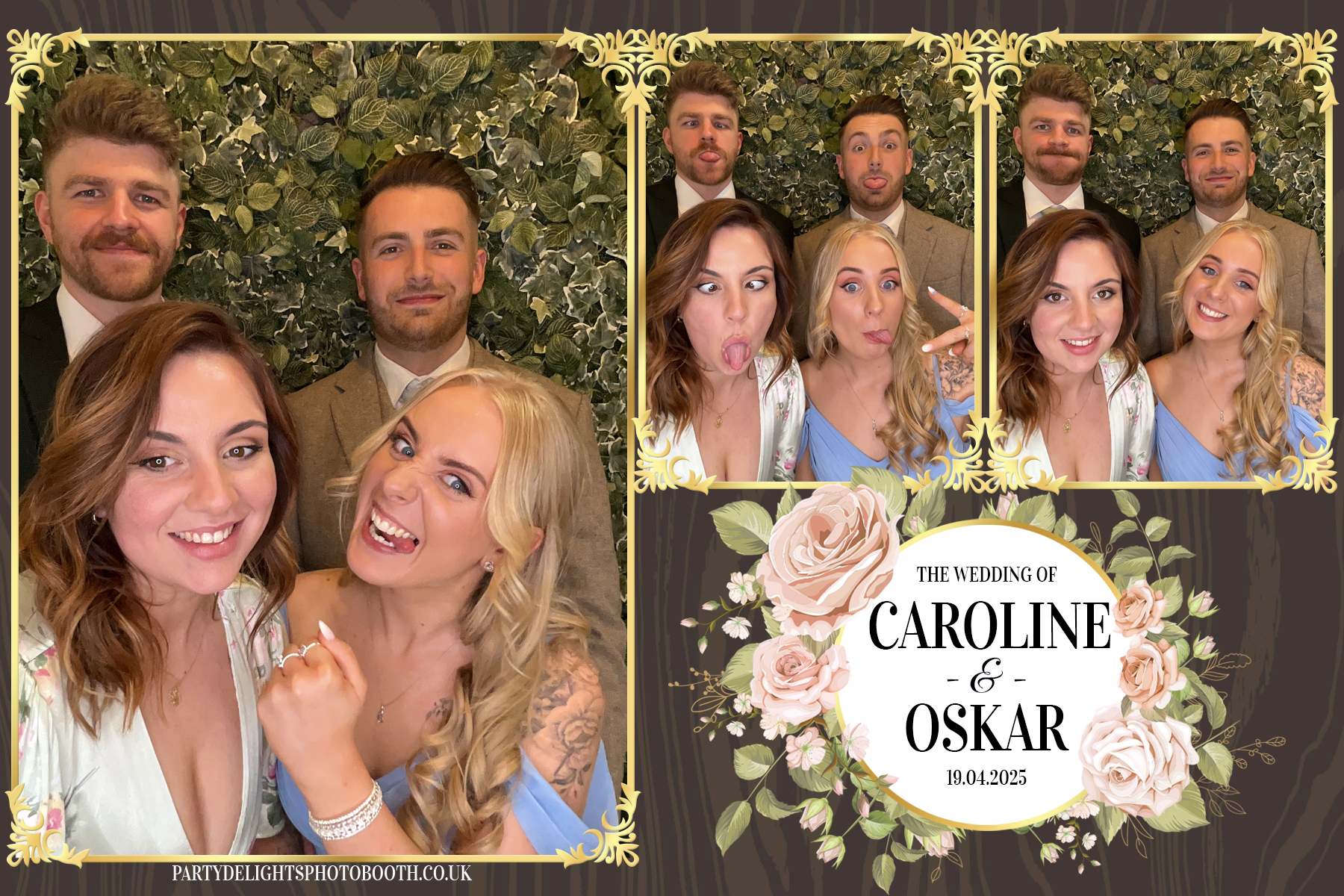 Caroline & Oskar's Wedding | View more photos from the event at gallery.partydelightsphotobooth.co.uk/u/PartyDelightsPhotoBooth/Caroline-Oskars-Wedding