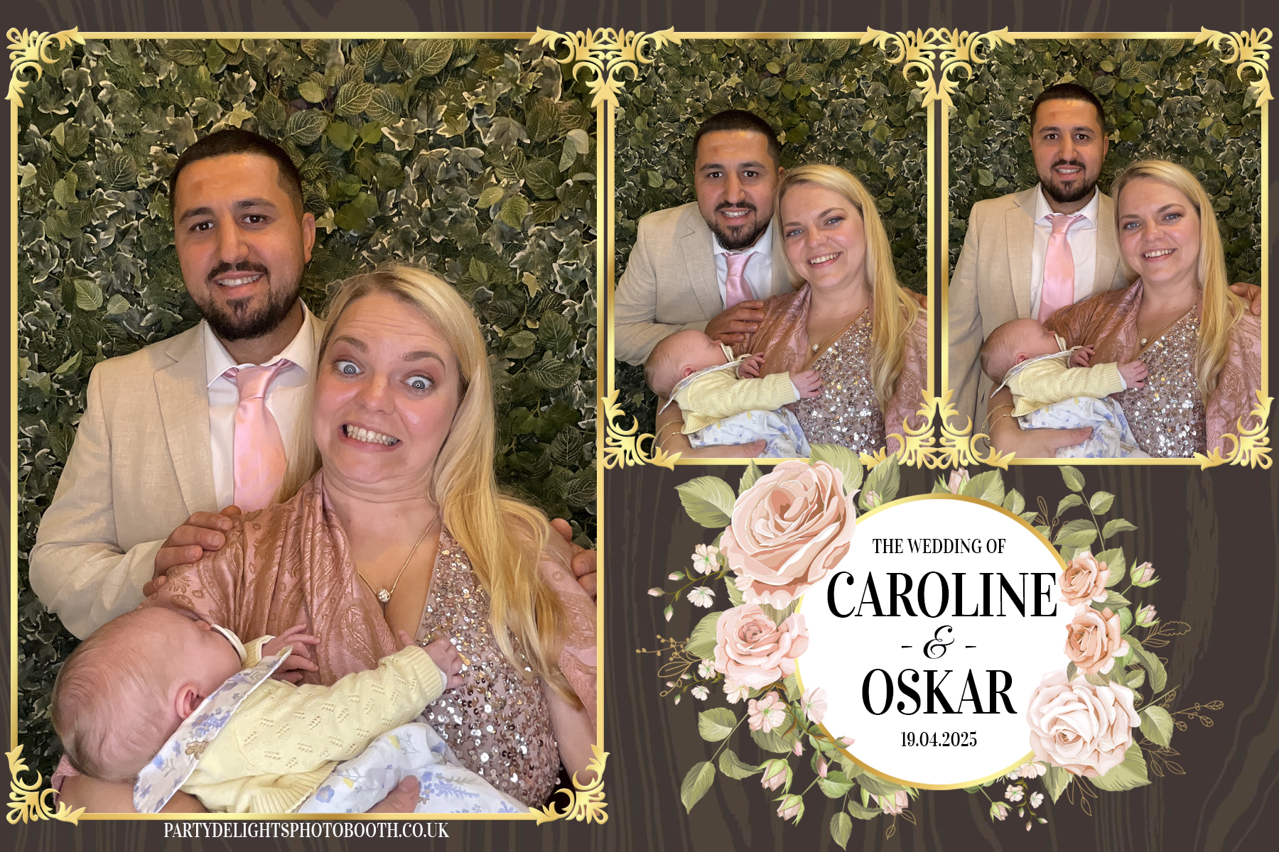 Caroline & Oskar's Wedding | View more photos from the event at gallery.partydelightsphotobooth.co.uk/u/PartyDelightsPhotoBooth/Caroline-Oskars-Wedding
