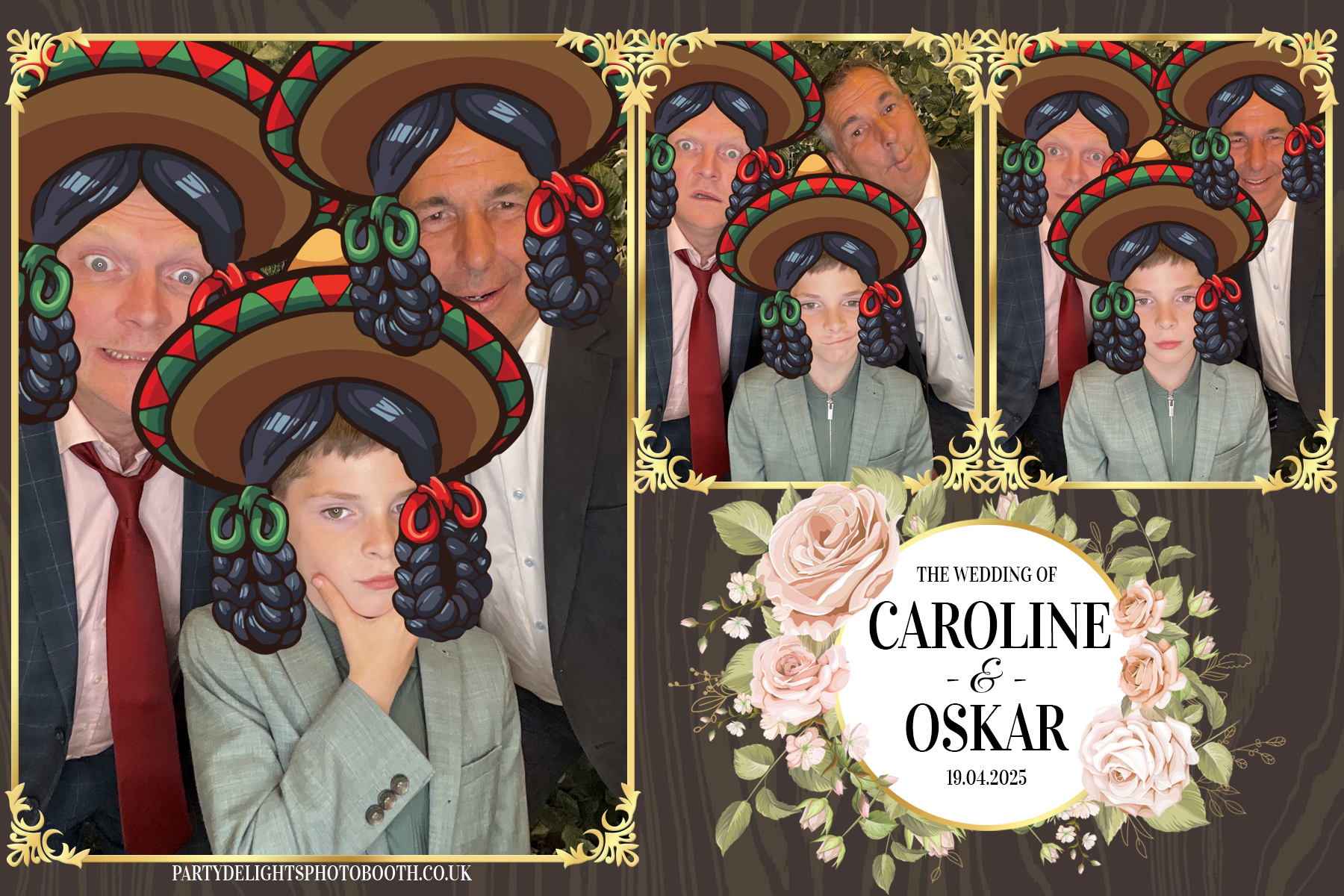 Caroline & Oskar's Wedding | View more photos from the event at gallery.partydelightsphotobooth.co.uk/u/PartyDelightsPhotoBooth/Caroline-Oskars-Wedding