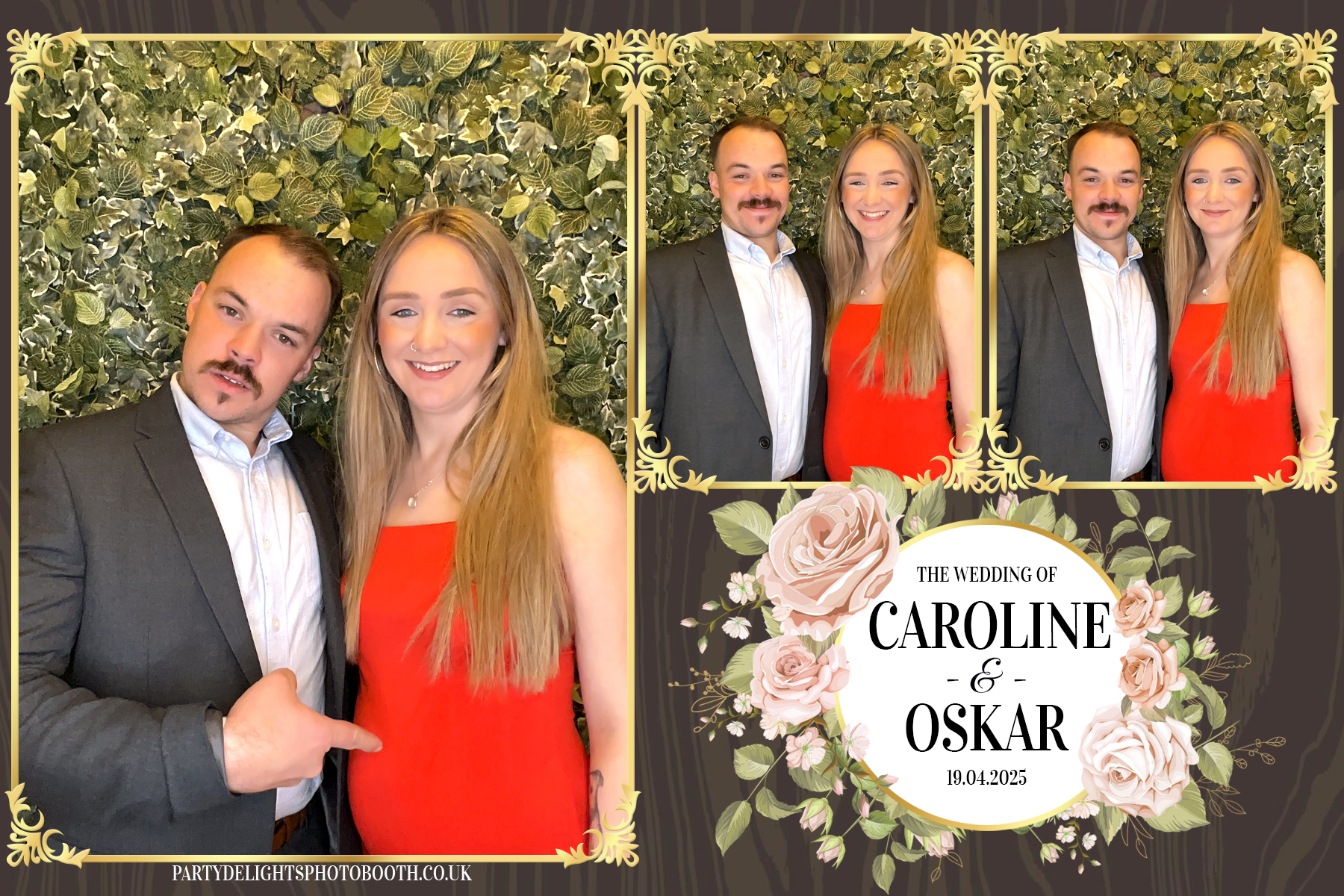 Caroline & Oskar's Wedding | View more photos from the event at gallery.partydelightsphotobooth.co.uk/u/PartyDelightsPhotoBooth/Caroline-Oskars-Wedding