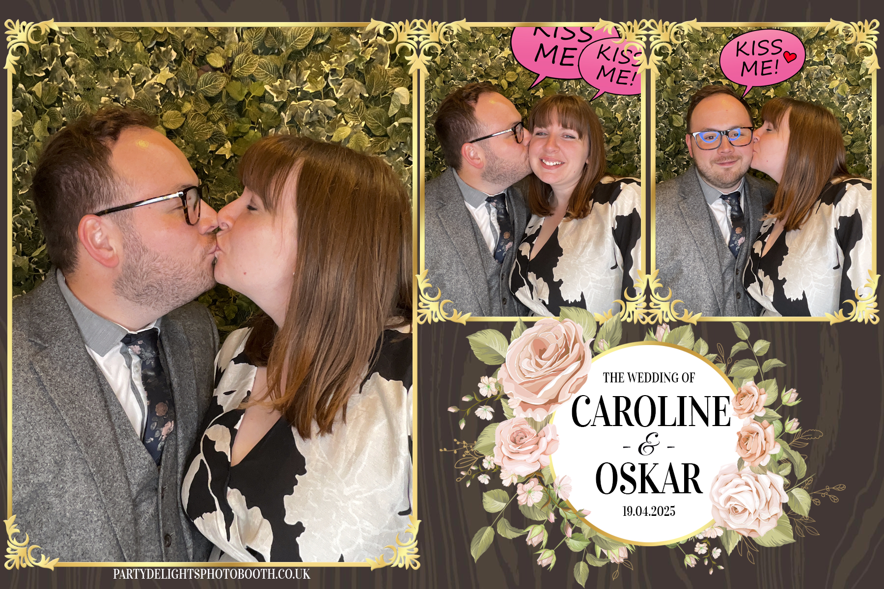 Caroline & Oskar's Wedding | View more photos from the event at gallery.partydelightsphotobooth.co.uk/u/PartyDelightsPhotoBooth/Caroline-Oskars-Wedding