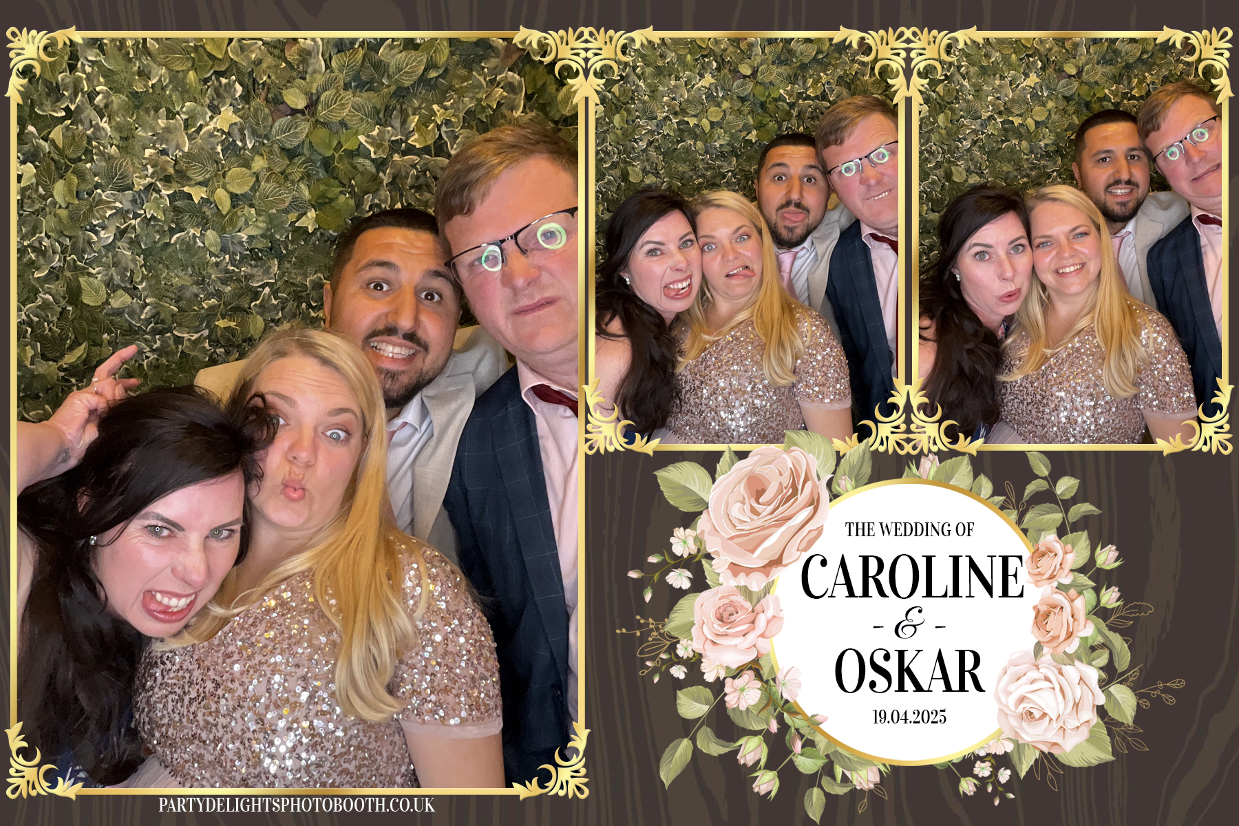 Caroline & Oskar's Wedding | View more photos from the event at gallery.partydelightsphotobooth.co.uk/u/PartyDelightsPhotoBooth/Caroline-Oskars-Wedding