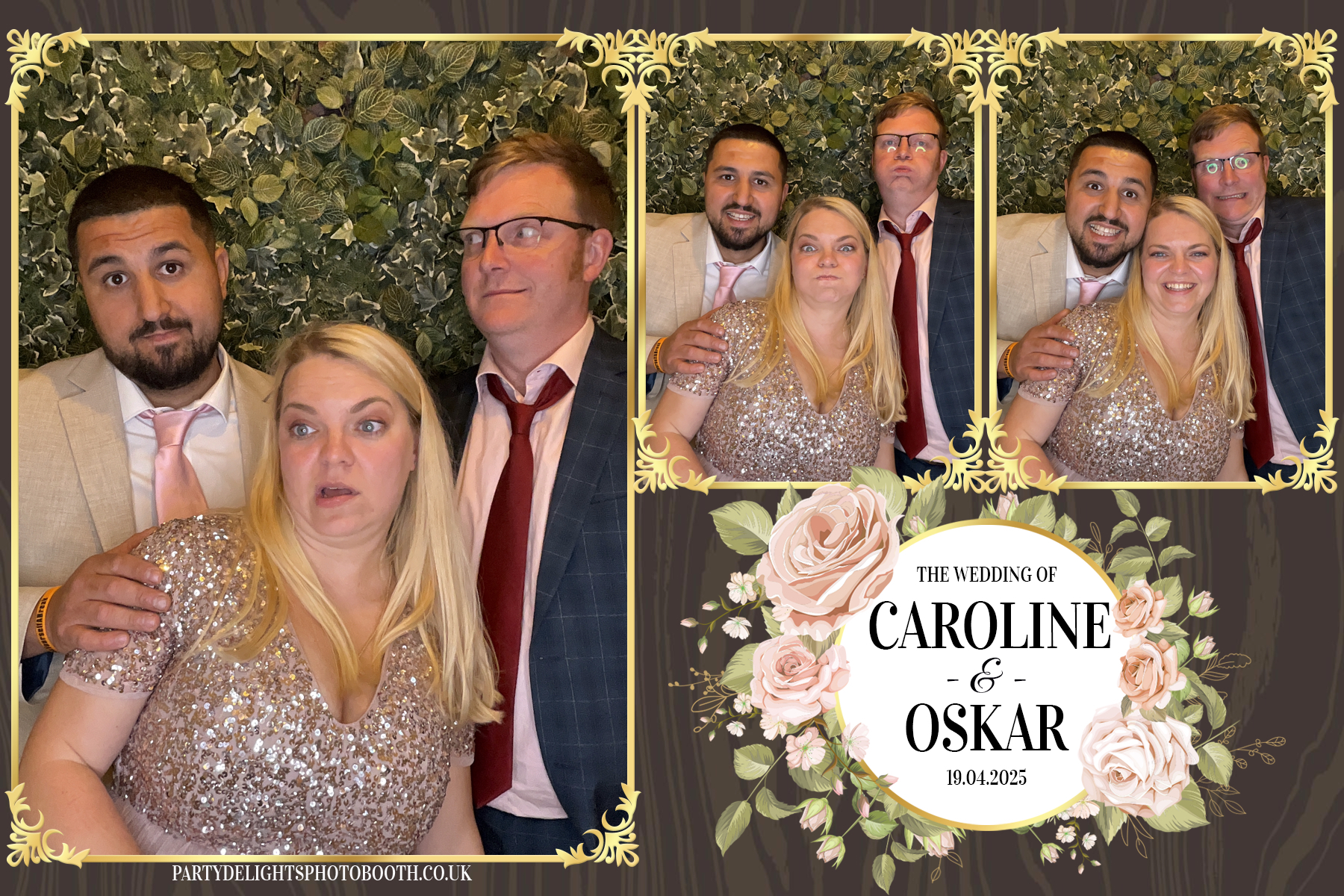 Caroline & Oskar's Wedding | View more photos from the event at gallery.partydelightsphotobooth.co.uk/u/PartyDelightsPhotoBooth/Caroline-Oskars-Wedding