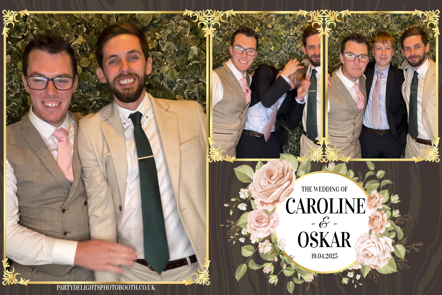 Caroline & Oskar's Wedding | View more photos from the event at gallery.partydelightsphotobooth.co.uk/u/PartyDelightsPhotoBooth/Caroline-Oskars-Wedding