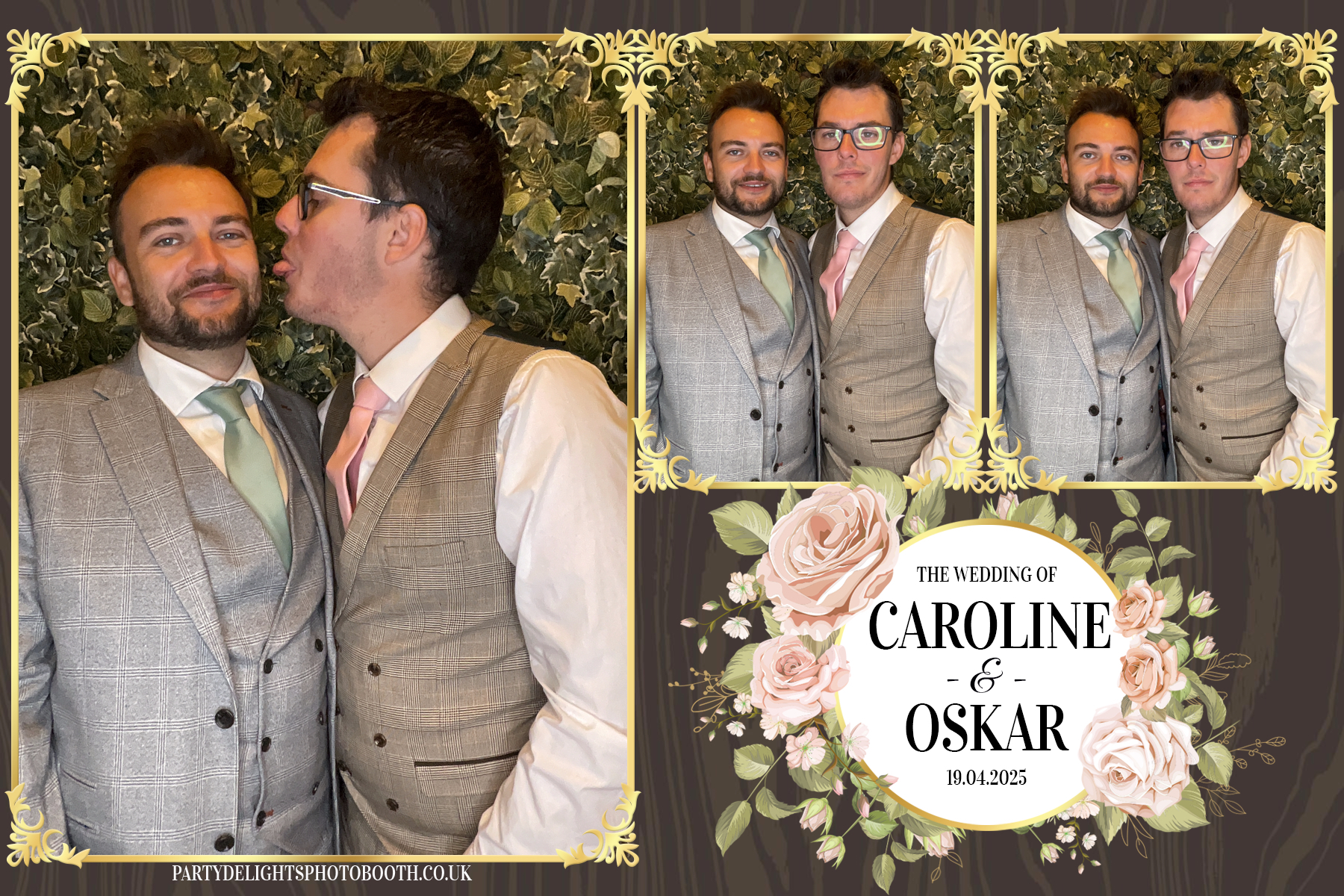 Caroline & Oskar's Wedding | View more photos from the event at gallery.partydelightsphotobooth.co.uk/u/PartyDelightsPhotoBooth/Caroline-Oskars-Wedding
