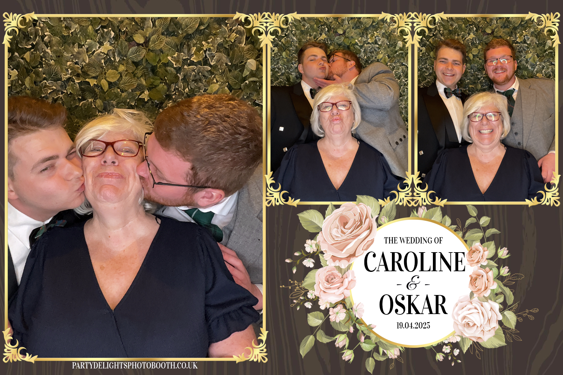 Caroline & Oskar's Wedding | View more photos from the event at gallery.partydelightsphotobooth.co.uk/u/PartyDelightsPhotoBooth/Caroline-Oskars-Wedding