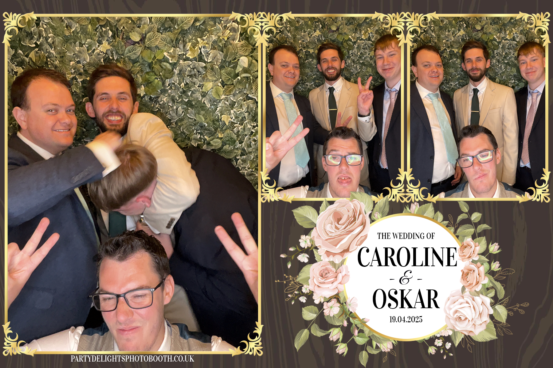 Caroline & Oskar's Wedding | View more photos from the event at gallery.partydelightsphotobooth.co.uk/u/PartyDelightsPhotoBooth/Caroline-Oskars-Wedding