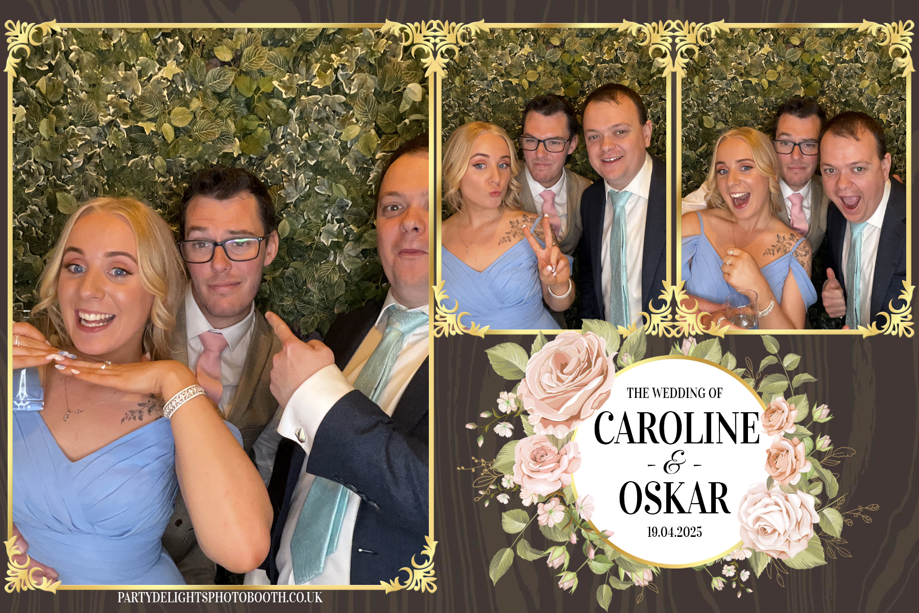 Caroline & Oskar's Wedding | View more photos from the event at gallery.partydelightsphotobooth.co.uk/u/PartyDelightsPhotoBooth/Caroline-Oskars-Wedding
