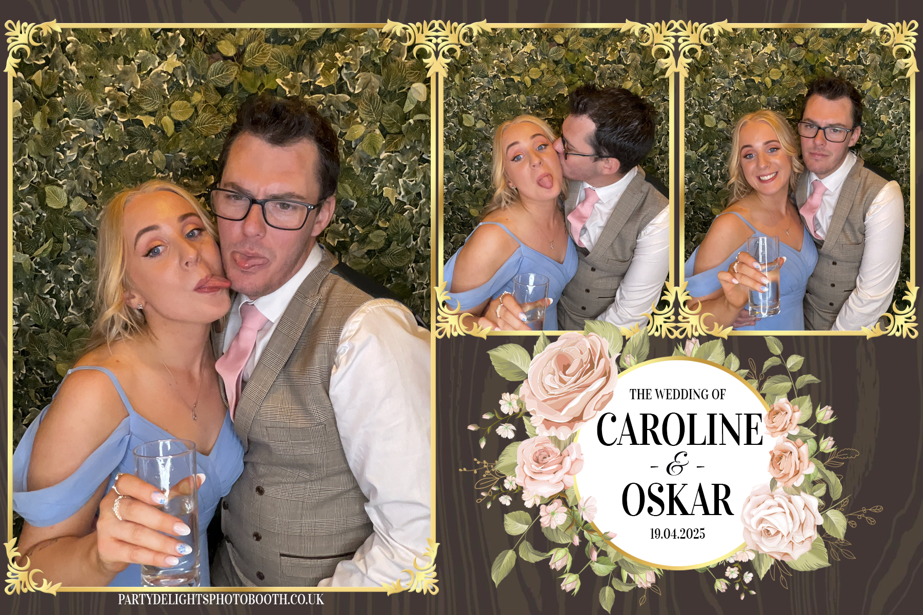 Caroline & Oskar's Wedding | View more photos from the event at gallery.partydelightsphotobooth.co.uk/u/PartyDelightsPhotoBooth/Caroline-Oskars-Wedding