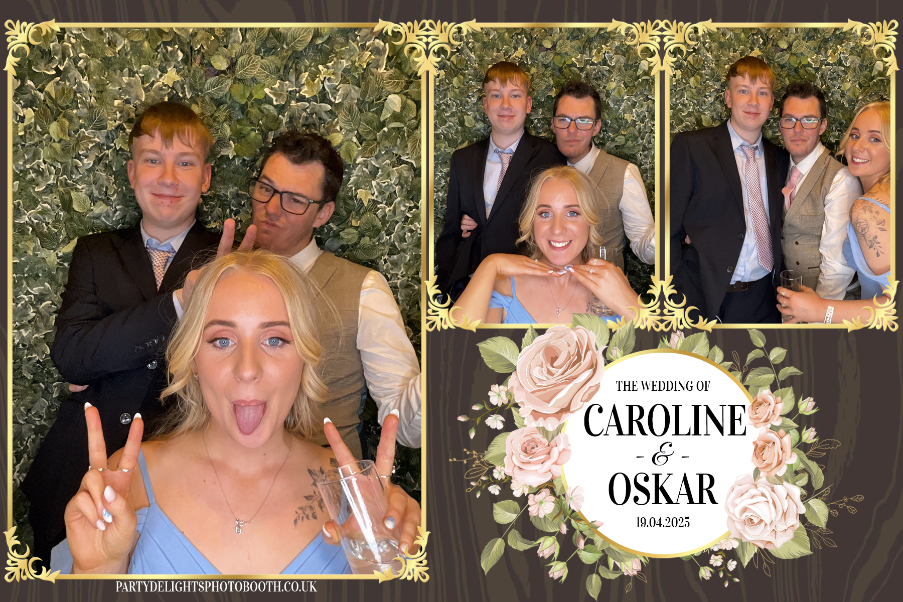 Caroline & Oskar's Wedding | View more photos from the event at gallery.partydelightsphotobooth.co.uk/u/PartyDelightsPhotoBooth/Caroline-Oskars-Wedding