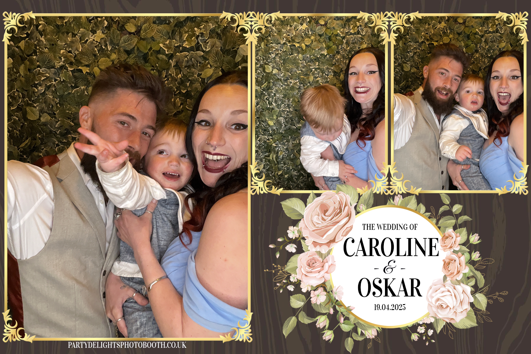 Caroline & Oskar's Wedding | View more photos from the event at gallery.partydelightsphotobooth.co.uk/u/PartyDelightsPhotoBooth/Caroline-Oskars-Wedding