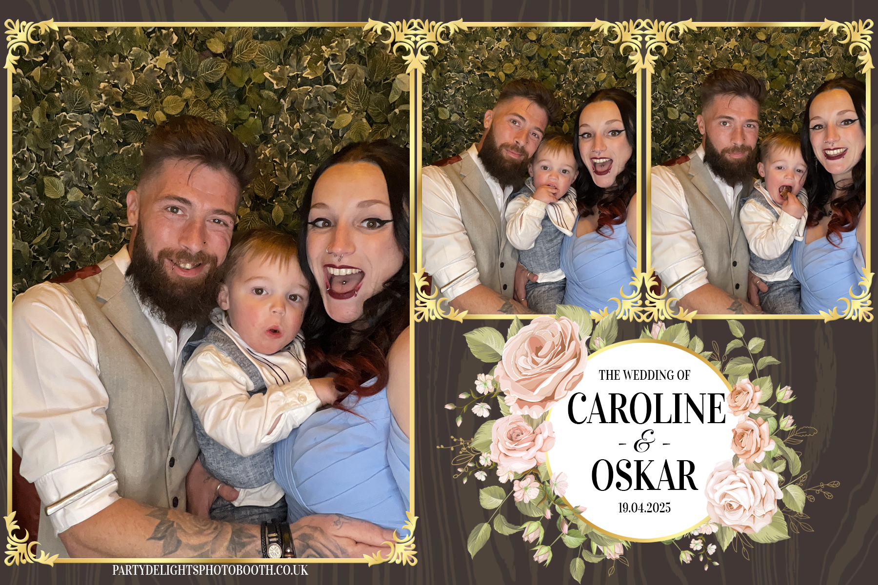 Caroline & Oskar's Wedding | View more photos from the event at gallery.partydelightsphotobooth.co.uk/u/PartyDelightsPhotoBooth/Caroline-Oskars-Wedding