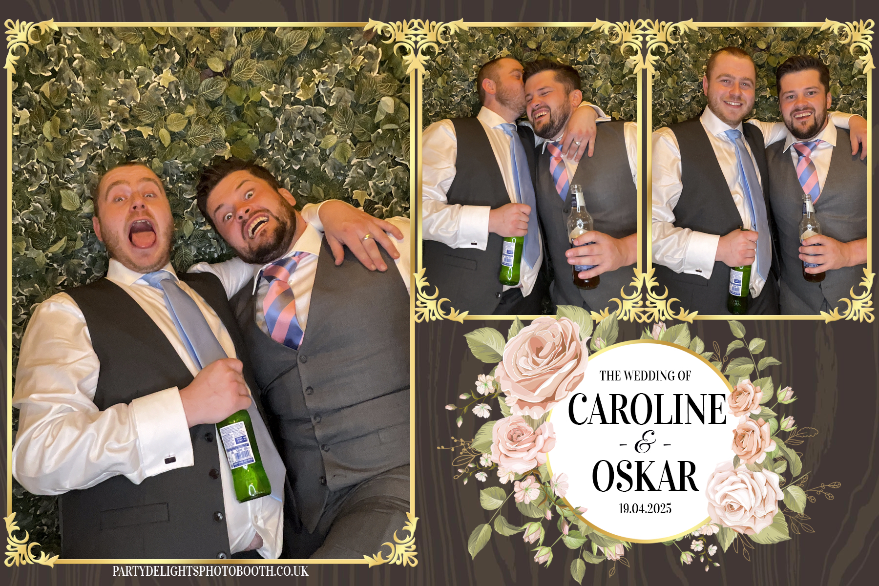Caroline & Oskar's Wedding | View more photos from the event at gallery.partydelightsphotobooth.co.uk/u/PartyDelightsPhotoBooth/Caroline-Oskars-Wedding