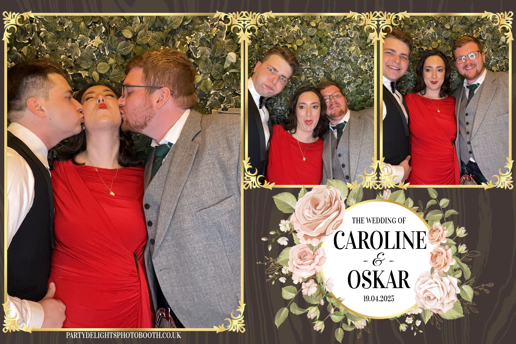 Caroline & Oskar's Wedding | View more photos from the event at gallery.partydelightsphotobooth.co.uk/u/PartyDelightsPhotoBooth/Caroline-Oskars-Wedding