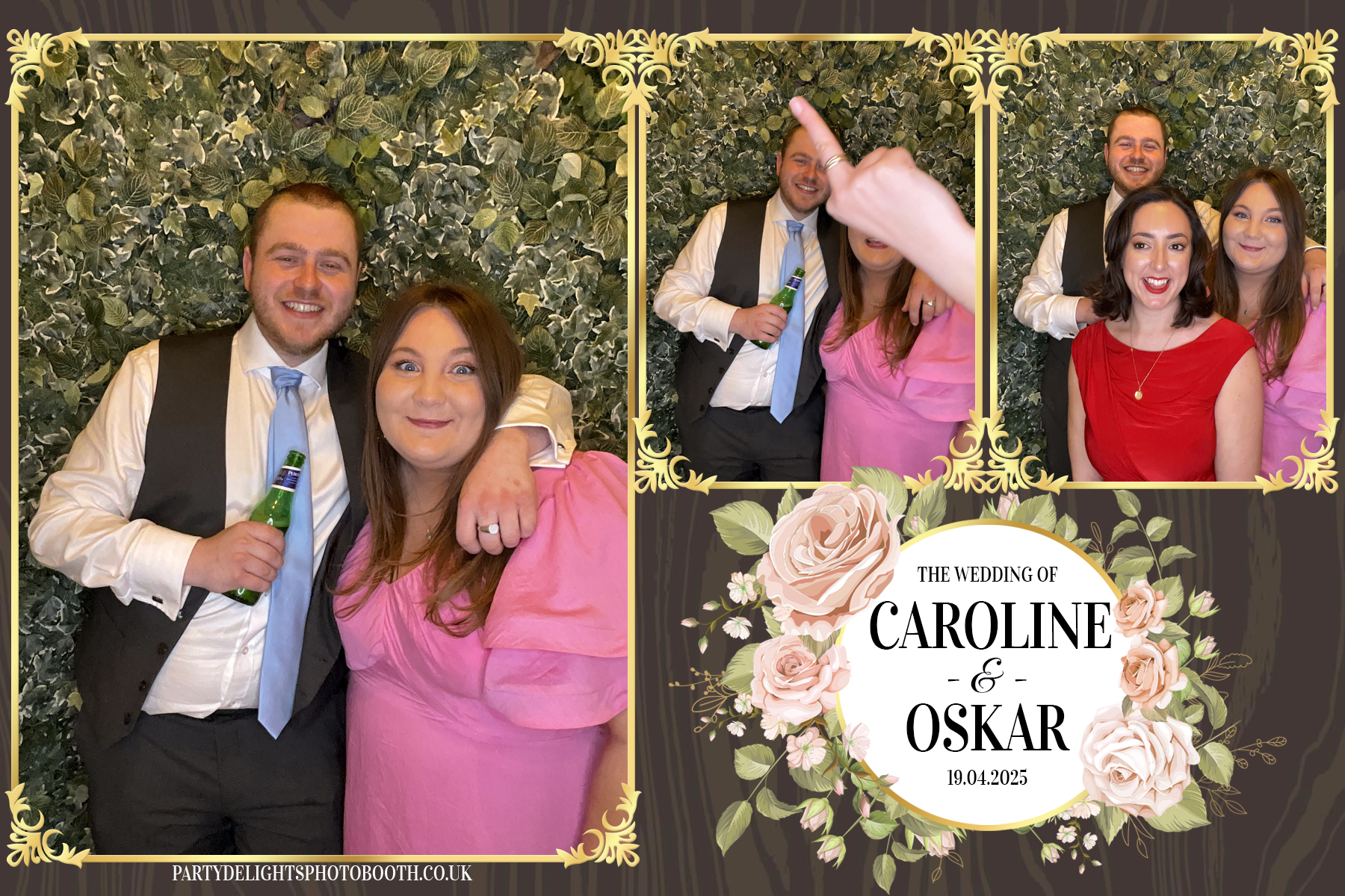 Caroline & Oskar's Wedding | View more photos from the event at gallery.partydelightsphotobooth.co.uk/u/PartyDelightsPhotoBooth/Caroline-Oskars-Wedding