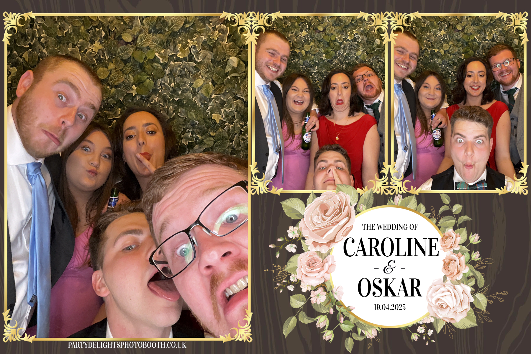Caroline & Oskar's Wedding | View more photos from the event at gallery.partydelightsphotobooth.co.uk/u/PartyDelightsPhotoBooth/Caroline-Oskars-Wedding