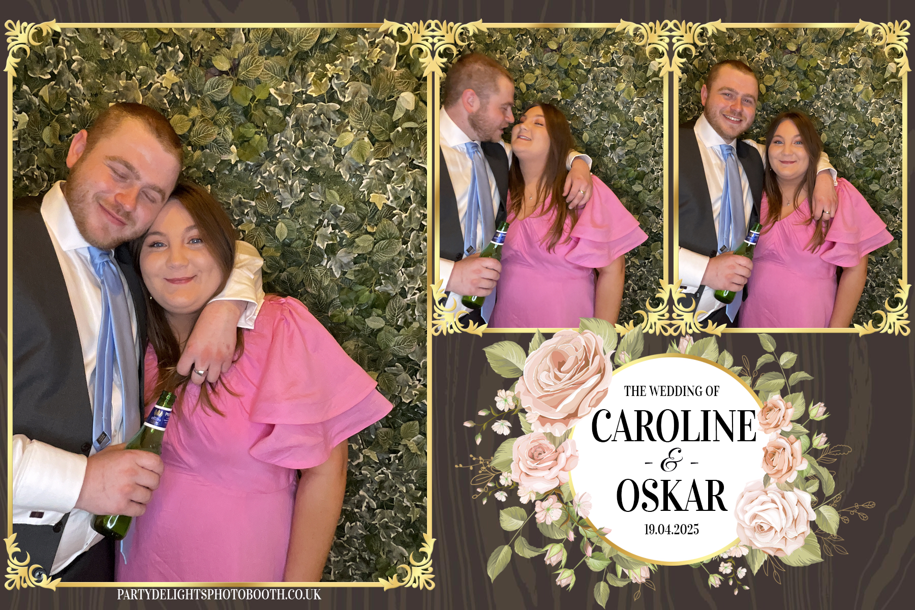Caroline & Oskar's Wedding | View more photos from the event at gallery.partydelightsphotobooth.co.uk/u/PartyDelightsPhotoBooth/Caroline-Oskars-Wedding