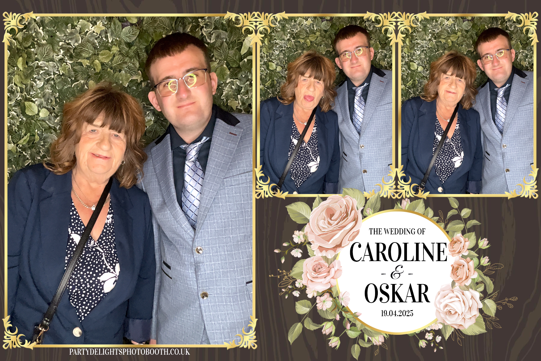 Caroline & Oskar's Wedding | View more photos from the event at gallery.partydelightsphotobooth.co.uk/u/PartyDelightsPhotoBooth/Caroline-Oskars-Wedding