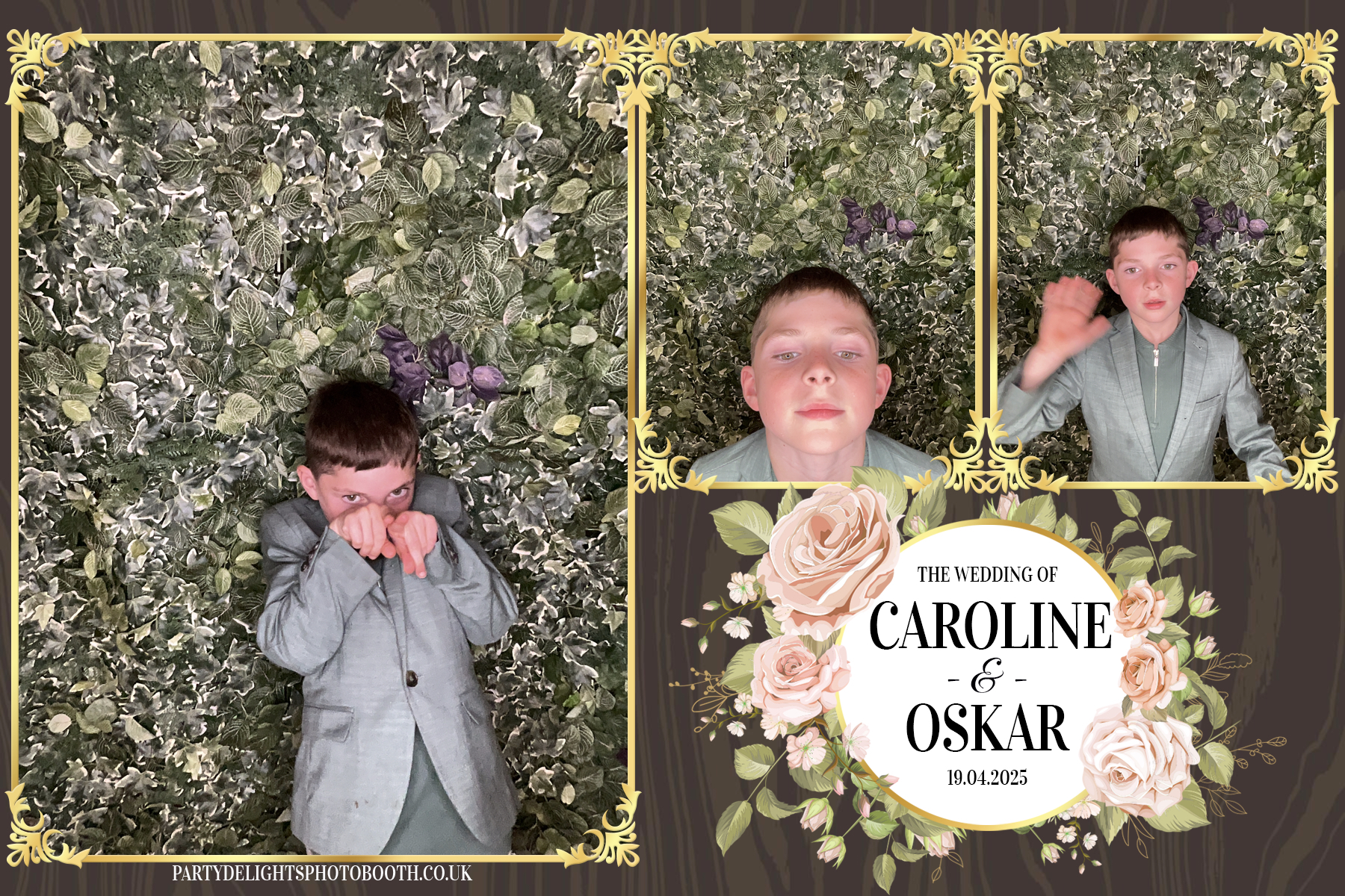 Caroline & Oskar's Wedding | View more photos from the event at gallery.partydelightsphotobooth.co.uk/u/PartyDelightsPhotoBooth/Caroline-Oskars-Wedding