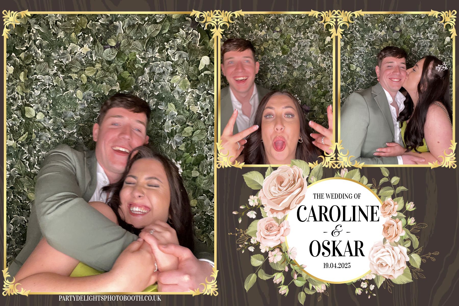 Caroline & Oskar's Wedding | View more photos from the event at gallery.partydelightsphotobooth.co.uk/u/PartyDelightsPhotoBooth/Caroline-Oskars-Wedding