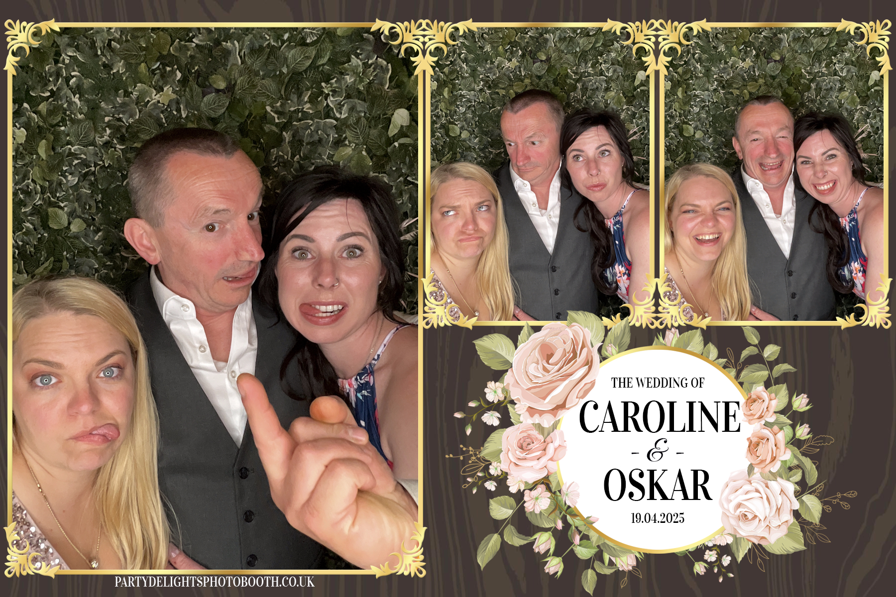 Caroline & Oskar's Wedding | View more photos from the event at gallery.partydelightsphotobooth.co.uk/u/PartyDelightsPhotoBooth/Caroline-Oskars-Wedding