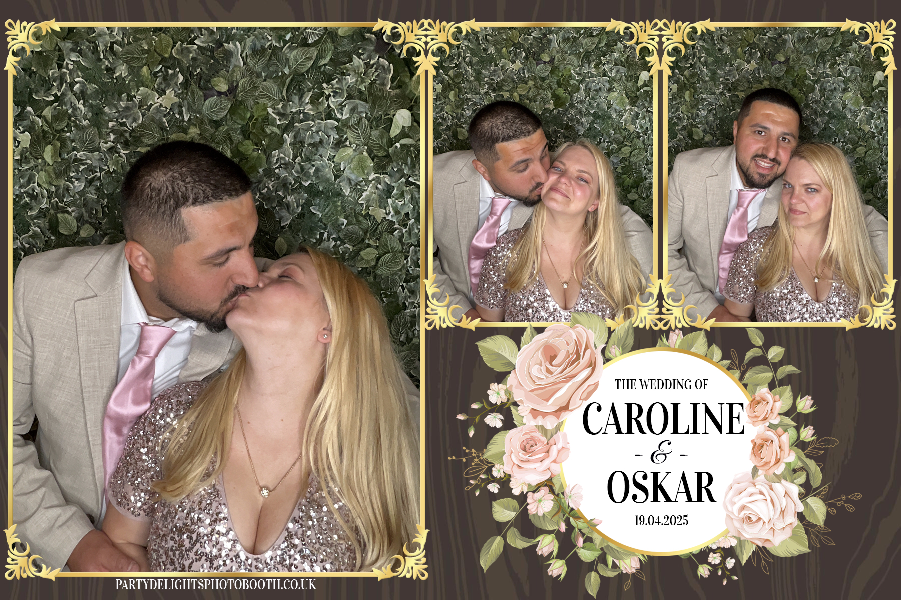 Caroline & Oskar's Wedding | View more photos from the event at gallery.partydelightsphotobooth.co.uk/u/PartyDelightsPhotoBooth/Caroline-Oskars-Wedding