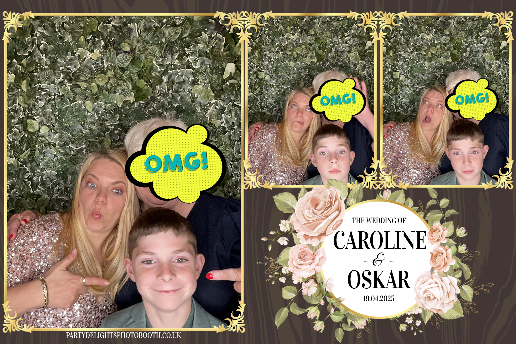 Caroline & Oskar's Wedding | View more photos from the event at gallery.partydelightsphotobooth.co.uk/u/PartyDelightsPhotoBooth/Caroline-Oskars-Wedding