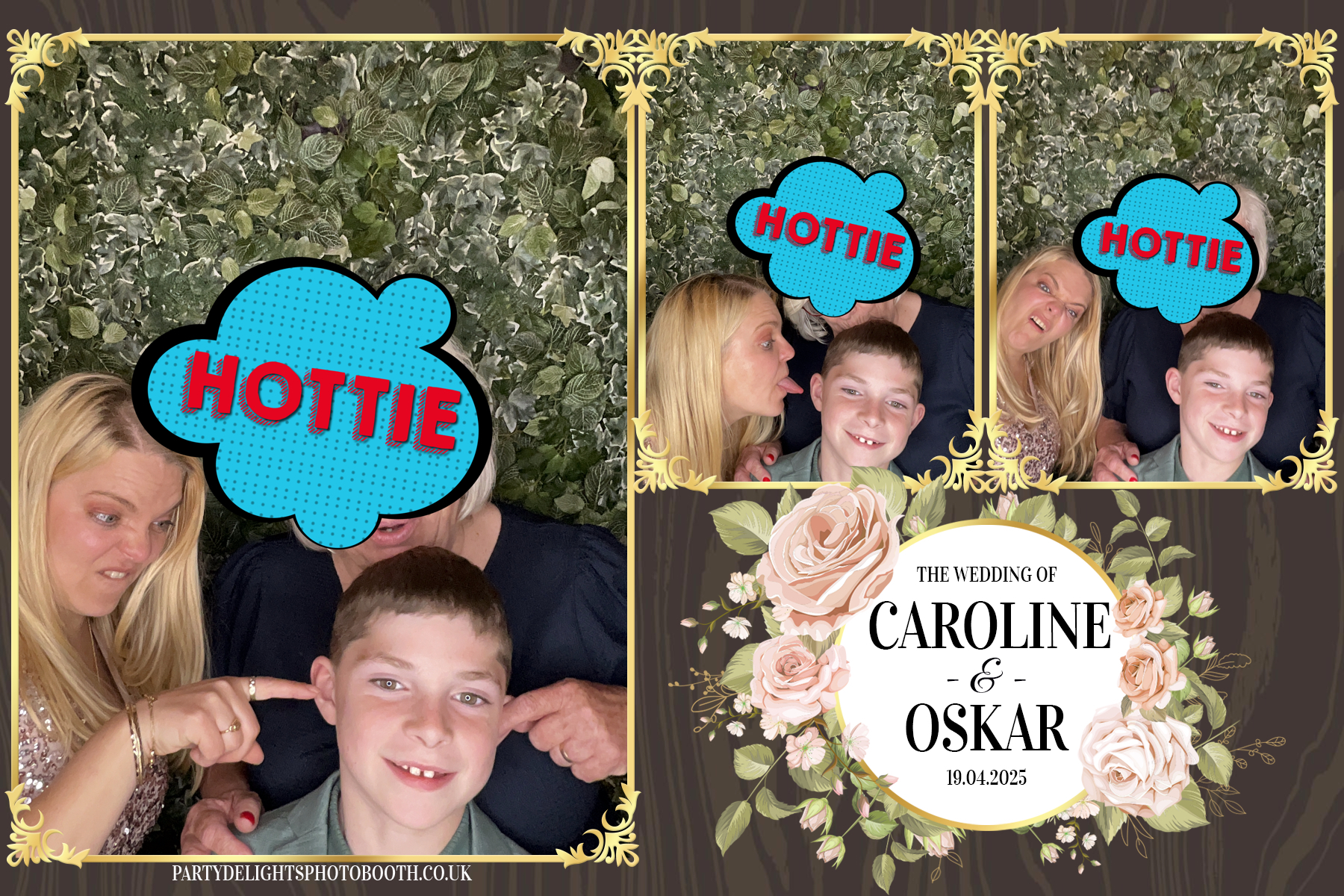 Caroline & Oskar's Wedding | View more photos from the event at gallery.partydelightsphotobooth.co.uk/u/PartyDelightsPhotoBooth/Caroline-Oskars-Wedding