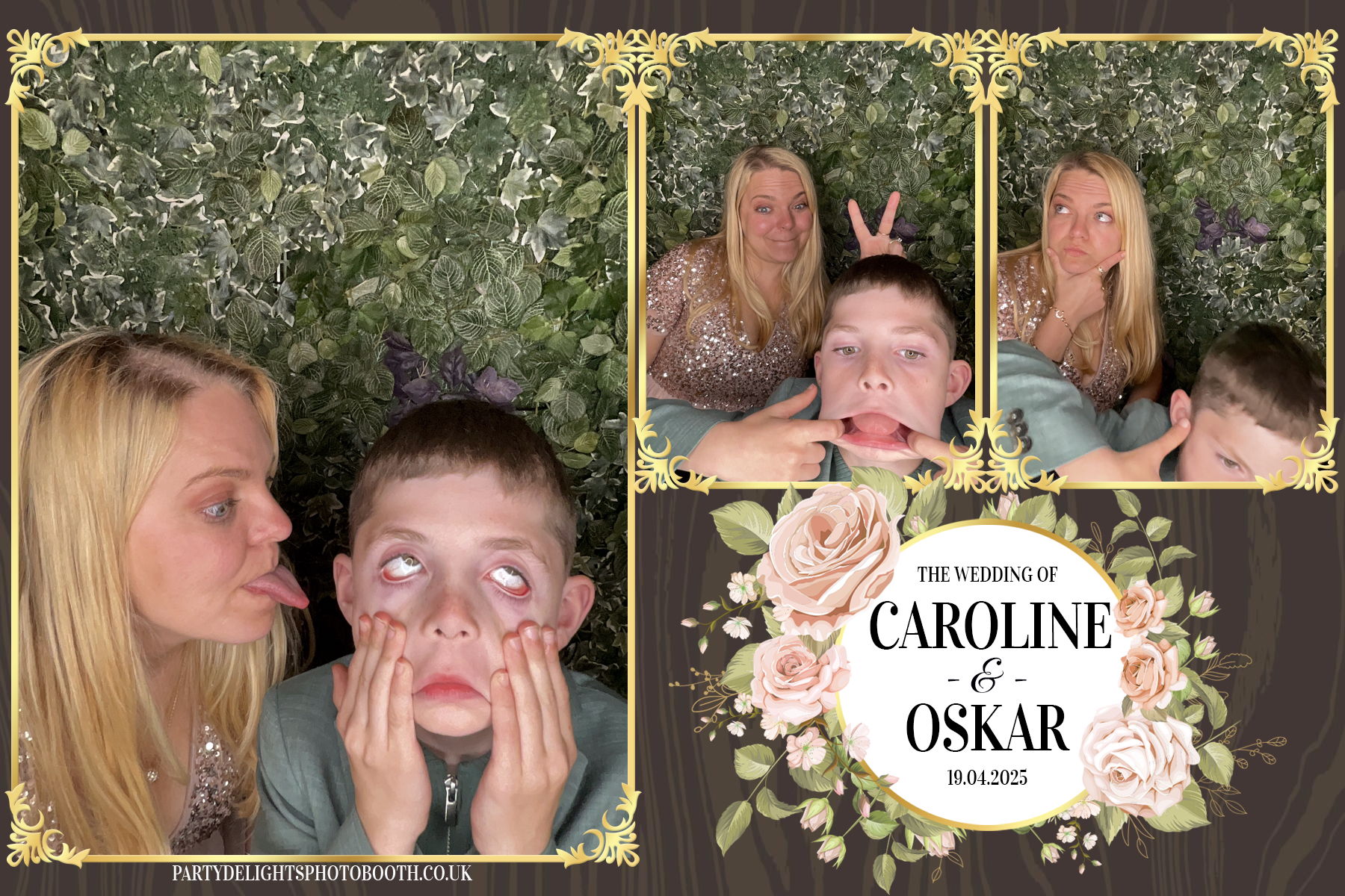 Caroline & Oskar's Wedding | View more photos from the event at gallery.partydelightsphotobooth.co.uk/u/PartyDelightsPhotoBooth/Caroline-Oskars-Wedding