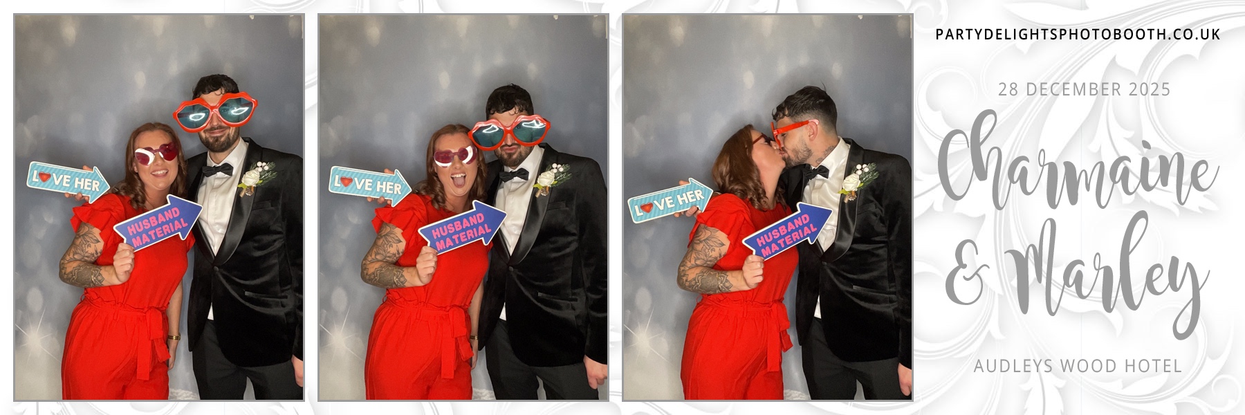 Charmaine & Marley’s Wedding | View more photos from the event at gallery.partydelightsphotobooth.co.uk/u/PartyDelightsPhotoBooth/Charmaine-Marley’s-Wedding
