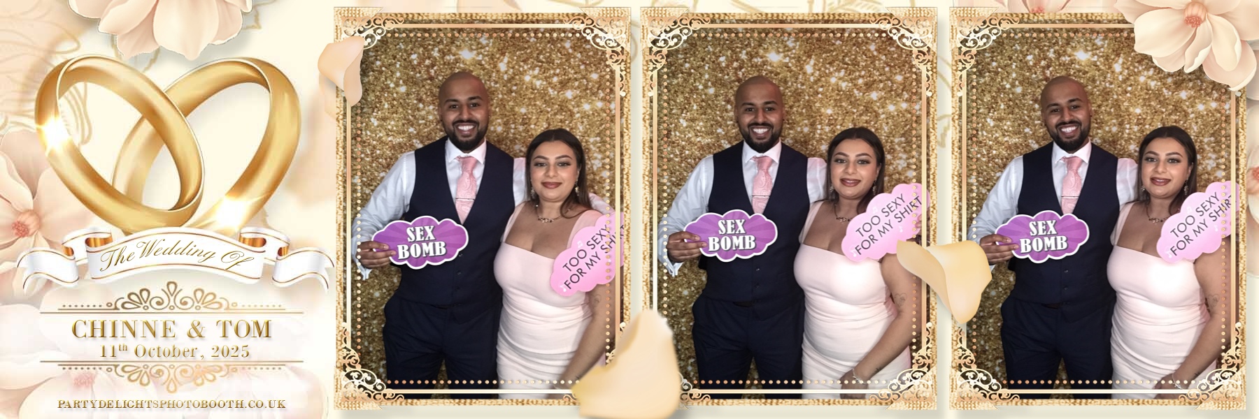 Chinne & Tom's Wedding | View more photos from the event at gallery.partydelightsphotobooth.co.uk/u/PartyDelightsPhotoBooth/Chinne-Toms-Wedding
