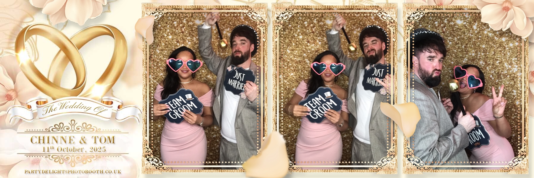 Chinne & Tom's Wedding | View more photos from the event at gallery.partydelightsphotobooth.co.uk/u/PartyDelightsPhotoBooth/Chinne-Toms-Wedding
