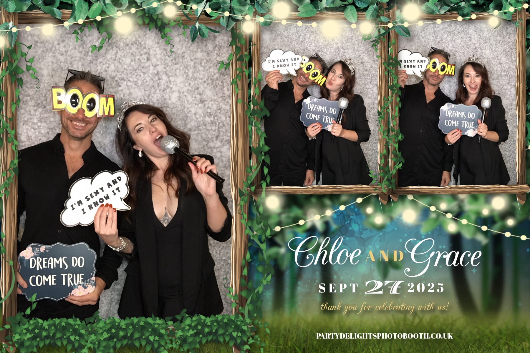 Chloe & Grace’s Wedding | View more photos from the event at gallery.partydelightsphotobooth.co.uk/u/PartyDelightsPhotoBooth/Chloe-Grace’s-Wedding