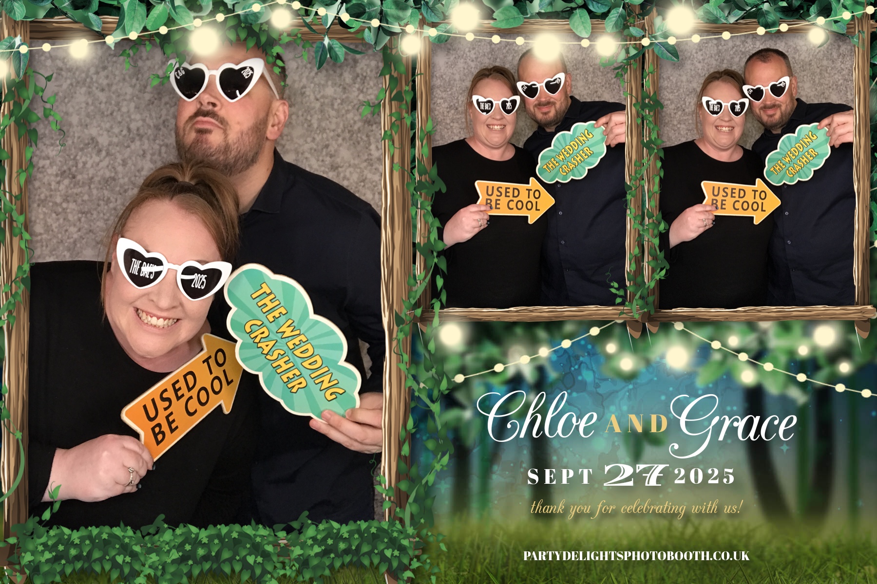 Chloe & Grace’s Wedding | View more photos from the event at gallery.partydelightsphotobooth.co.uk/u/PartyDelightsPhotoBooth/Chloe-Grace’s-Wedding