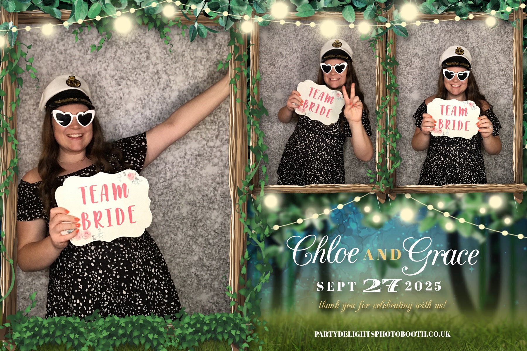 Chloe & Grace’s Wedding | View more photos from the event at gallery.partydelightsphotobooth.co.uk/u/PartyDelightsPhotoBooth/Chloe-Grace’s-Wedding