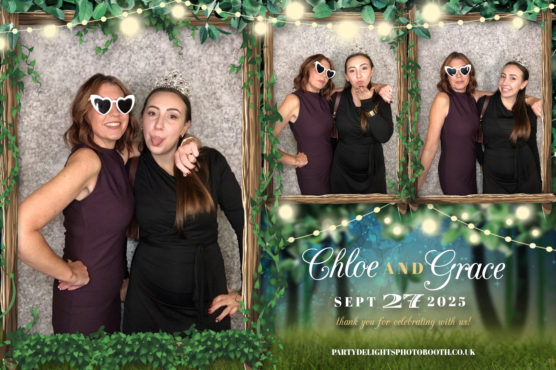 Chloe & Grace’s Wedding | View more photos from the event at gallery.partydelightsphotobooth.co.uk/u/PartyDelightsPhotoBooth/Chloe-Grace’s-Wedding