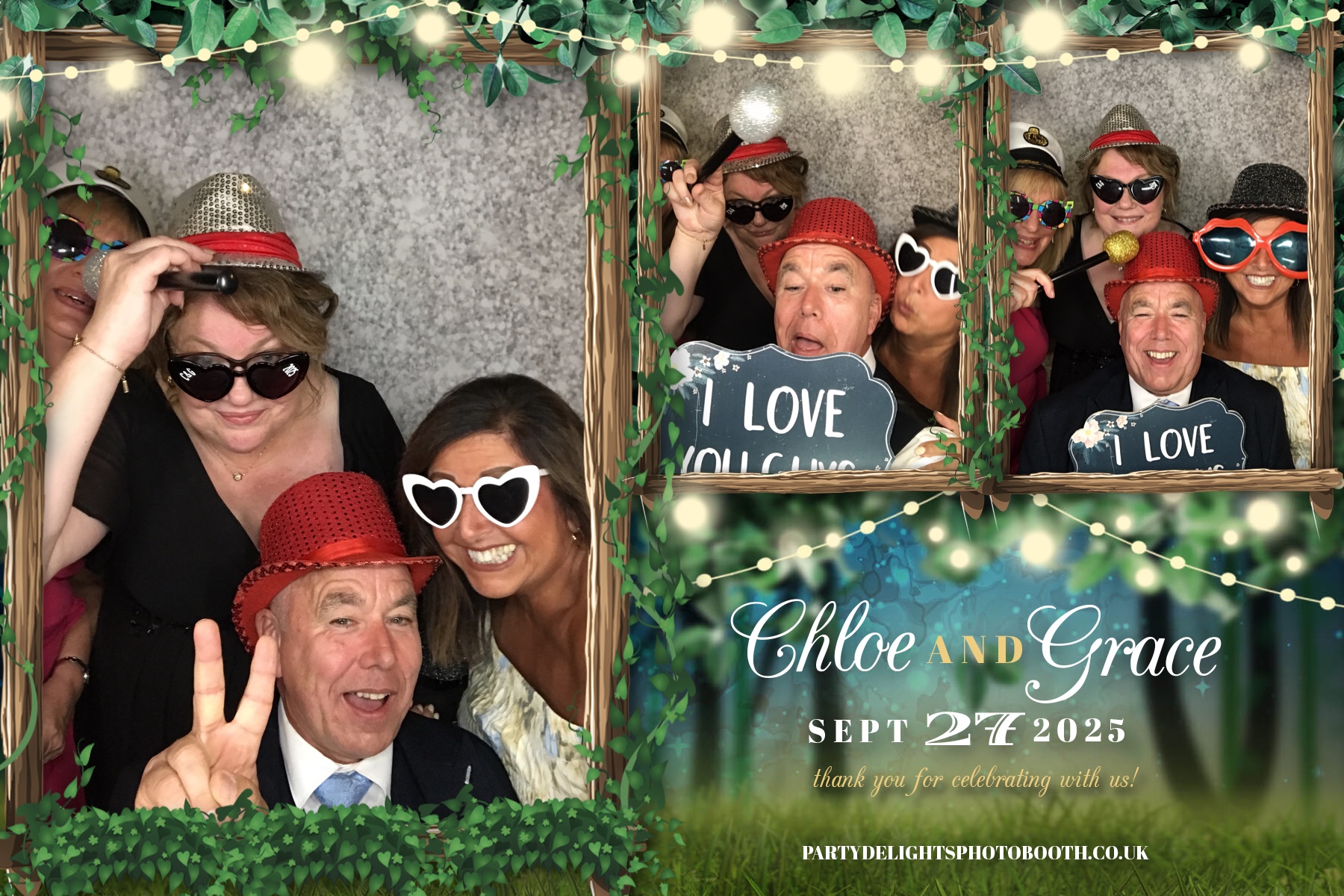 Chloe & Grace’s Wedding | View more photos from the event at gallery.partydelightsphotobooth.co.uk/u/PartyDelightsPhotoBooth/Chloe-Grace’s-Wedding