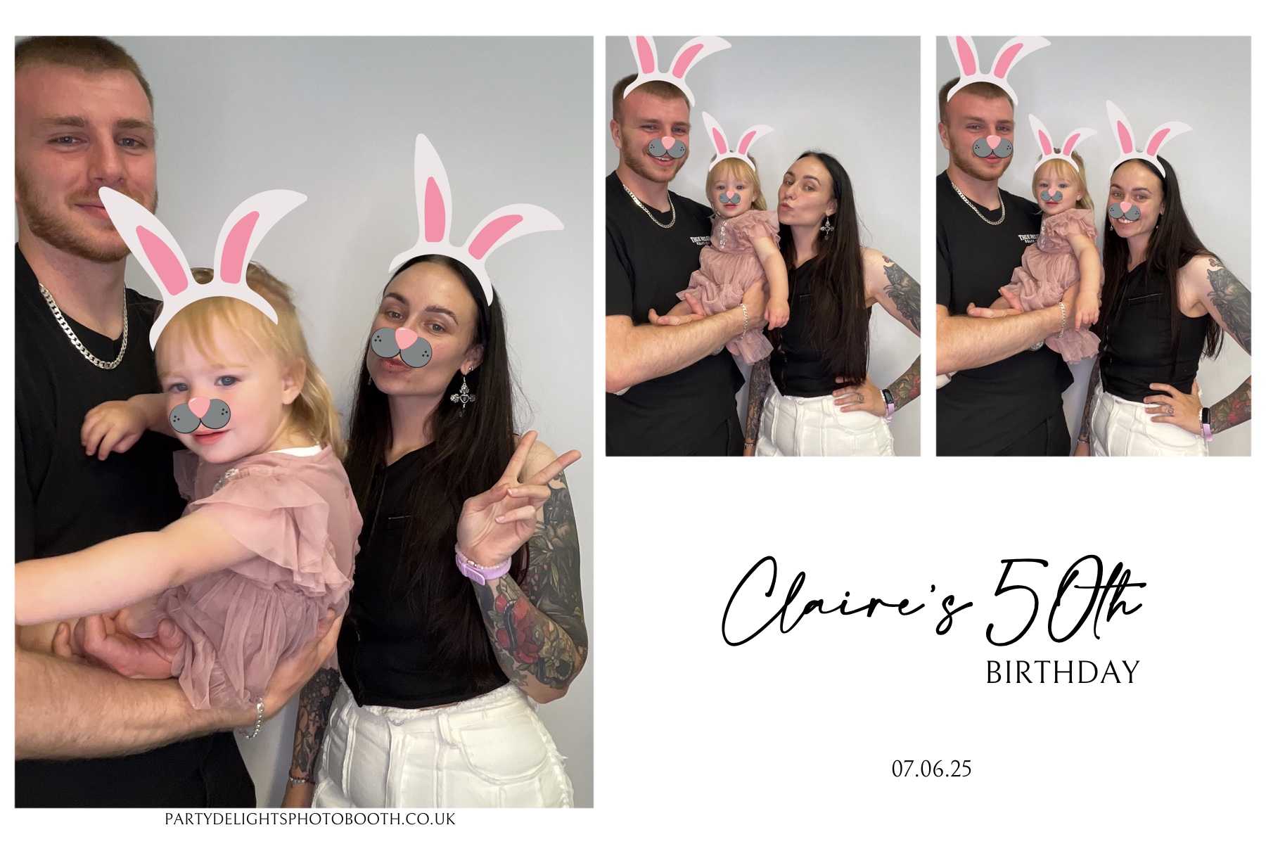 Claire’s 50th Birthday | View more photos from the event at gallery.partydelightsphotobooth.co.uk/u/PartyDelightsPhotoBooth/Claire’s-50th-Birthday