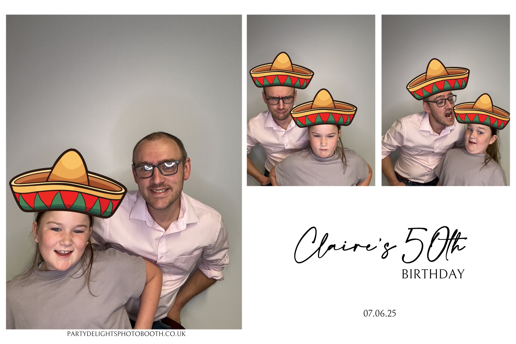 Claire’s 50th Birthday | View more photos from the event at gallery.partydelightsphotobooth.co.uk/u/PartyDelightsPhotoBooth/Claire’s-50th-Birthday