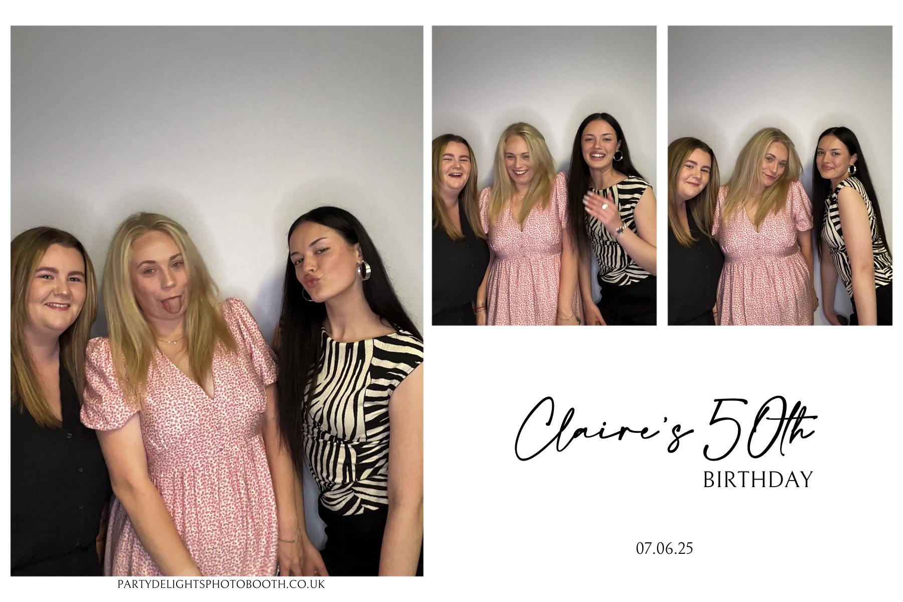 Claire’s 50th Birthday | View more photos from the event at gallery.partydelightsphotobooth.co.uk/u/PartyDelightsPhotoBooth/Claire’s-50th-Birthday