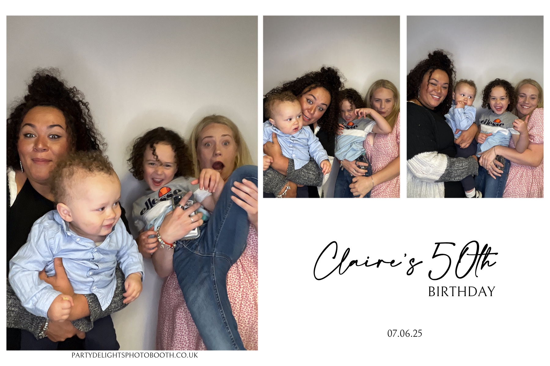 Claire’s 50th Birthday | View more photos from the event at gallery.partydelightsphotobooth.co.uk/u/PartyDelightsPhotoBooth/Claire’s-50th-Birthday