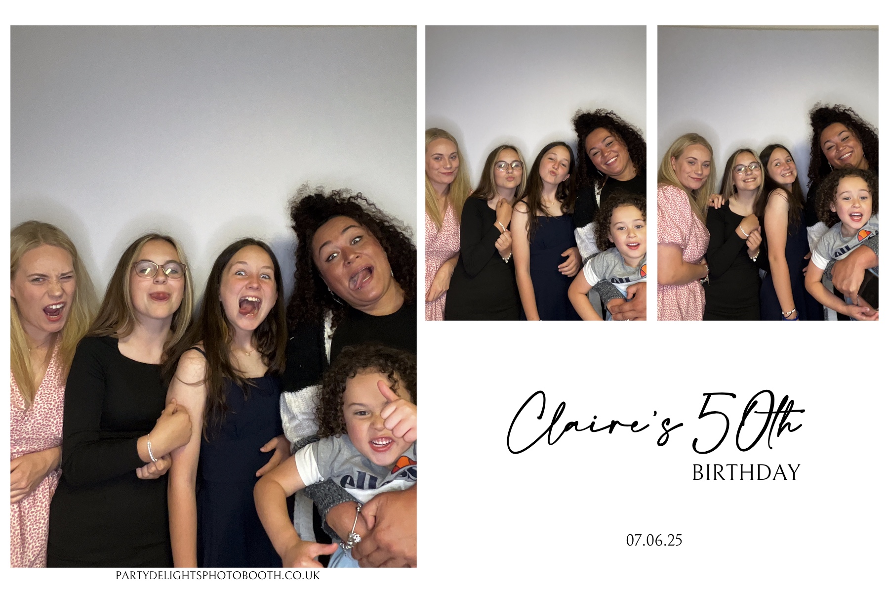 Claire’s 50th Birthday | View more photos from the event at gallery.partydelightsphotobooth.co.uk/u/PartyDelightsPhotoBooth/Claire’s-50th-Birthday