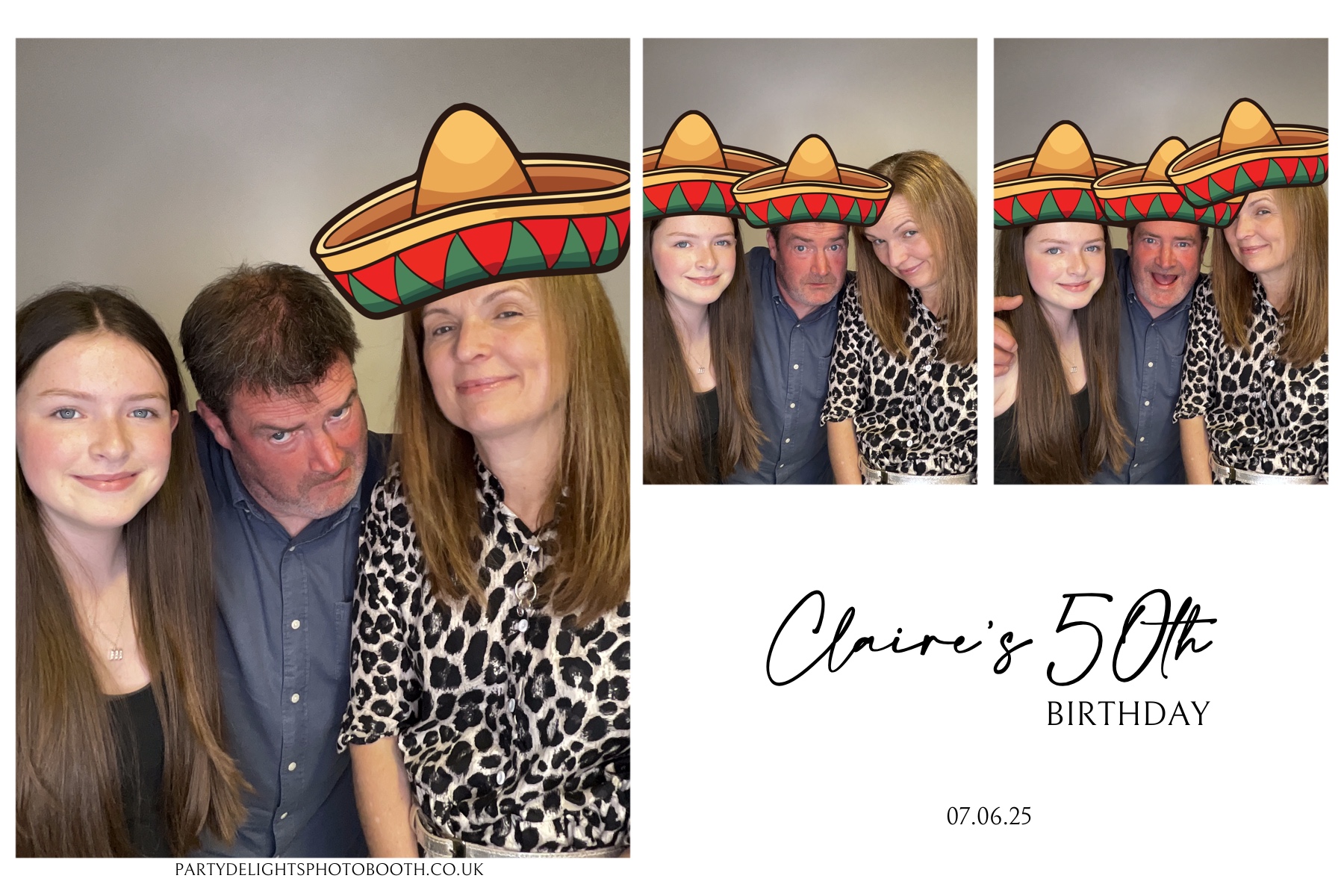 Claire’s 50th Birthday | View more photos from the event at gallery.partydelightsphotobooth.co.uk/u/PartyDelightsPhotoBooth/Claire’s-50th-Birthday
