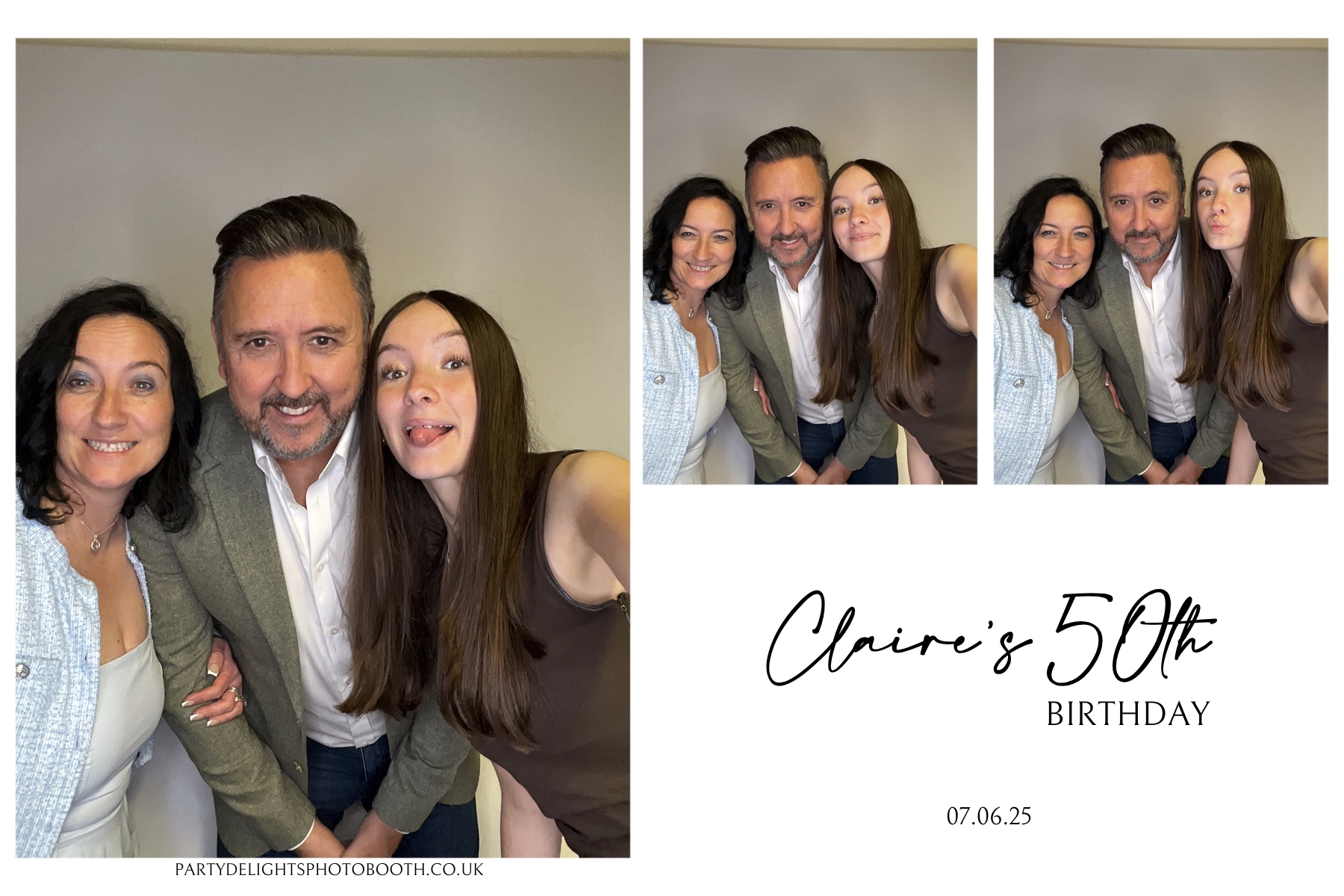 Claire’s 50th Birthday | View more photos from the event at gallery.partydelightsphotobooth.co.uk/u/PartyDelightsPhotoBooth/Claire’s-50th-Birthday